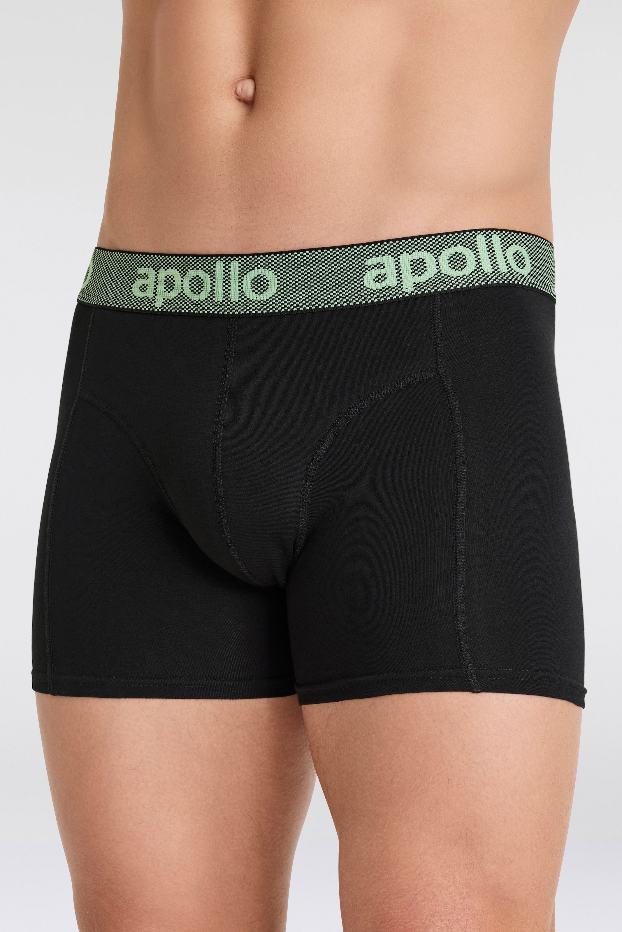 Apollo Boxer "MEN BOXERSHORTS", (3er Pack), mit hohem Baumwollanteil, elast günstig online kaufen