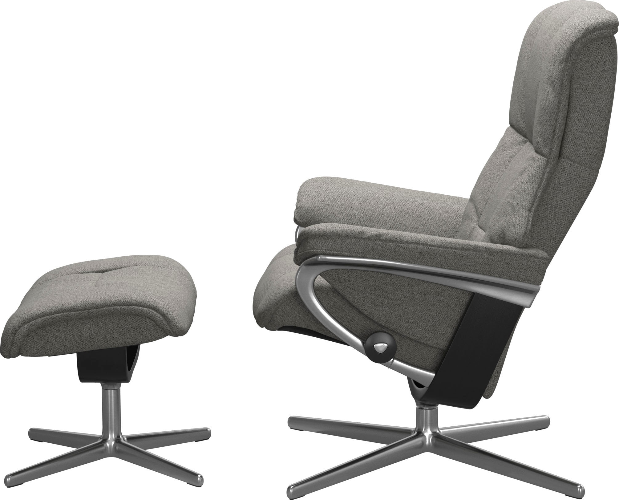 Stressless® Fußhocker »Mayfair«, mit Cross Base, Größe S, M & L, Holzakzent Schwarz