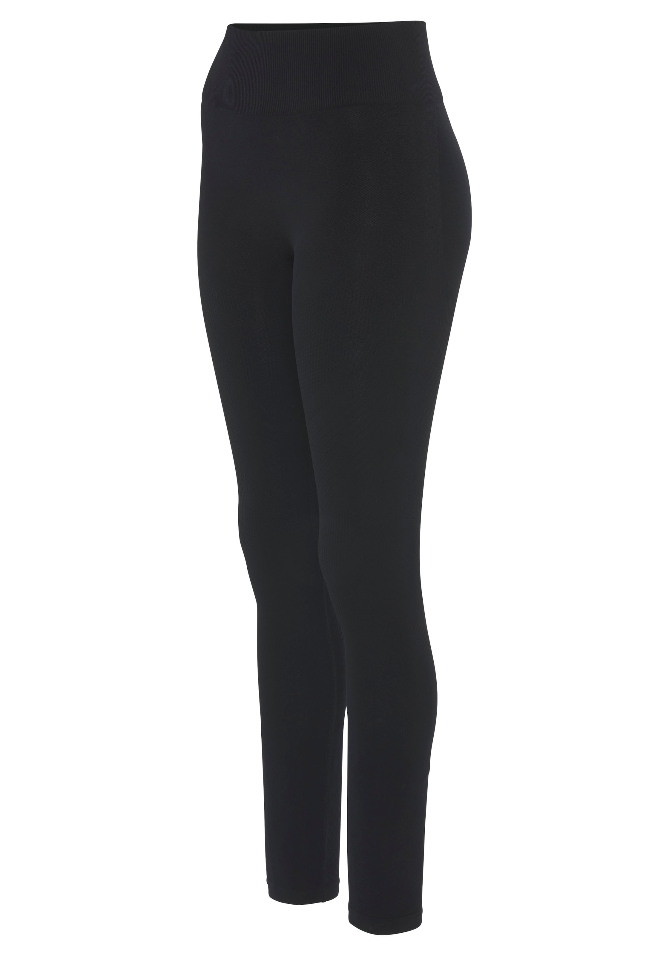 LASCANA Seamless Leggings »- Po Push Up Leggings«, mit Rippstruktur und Shapingeffekt, Sporthose, Sportleggings