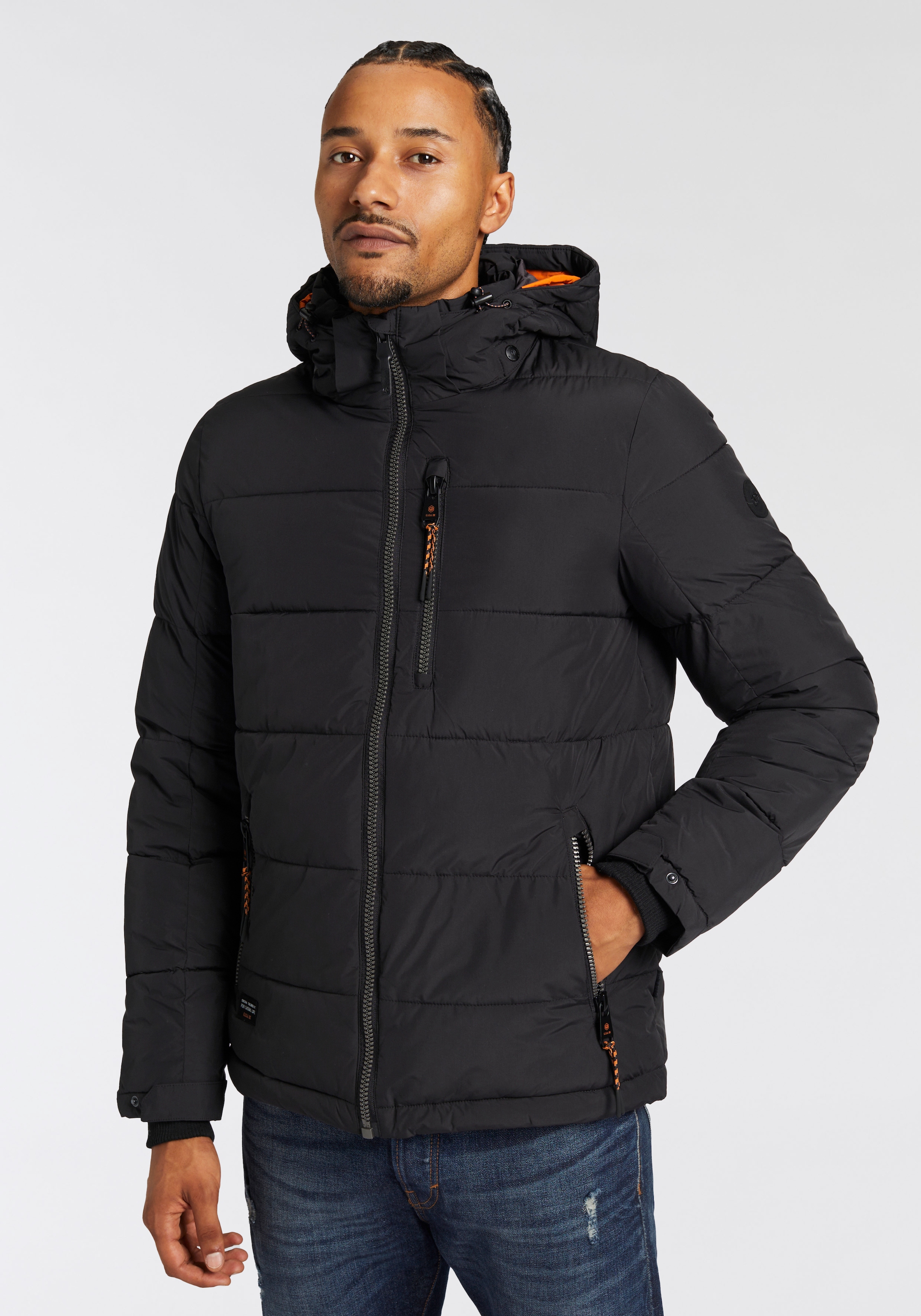 Steppjacke »GW 27 MN QLTD JCKT«, mit Kapuze