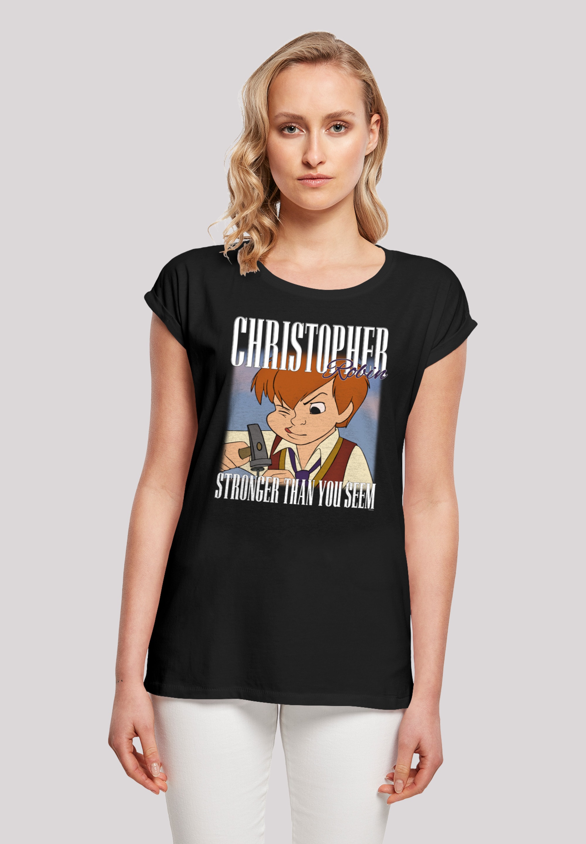 F4NT4STIC T-Shirt "Disney Winnie Puuh Der Bär Christopher Robin", Print günstig online kaufen