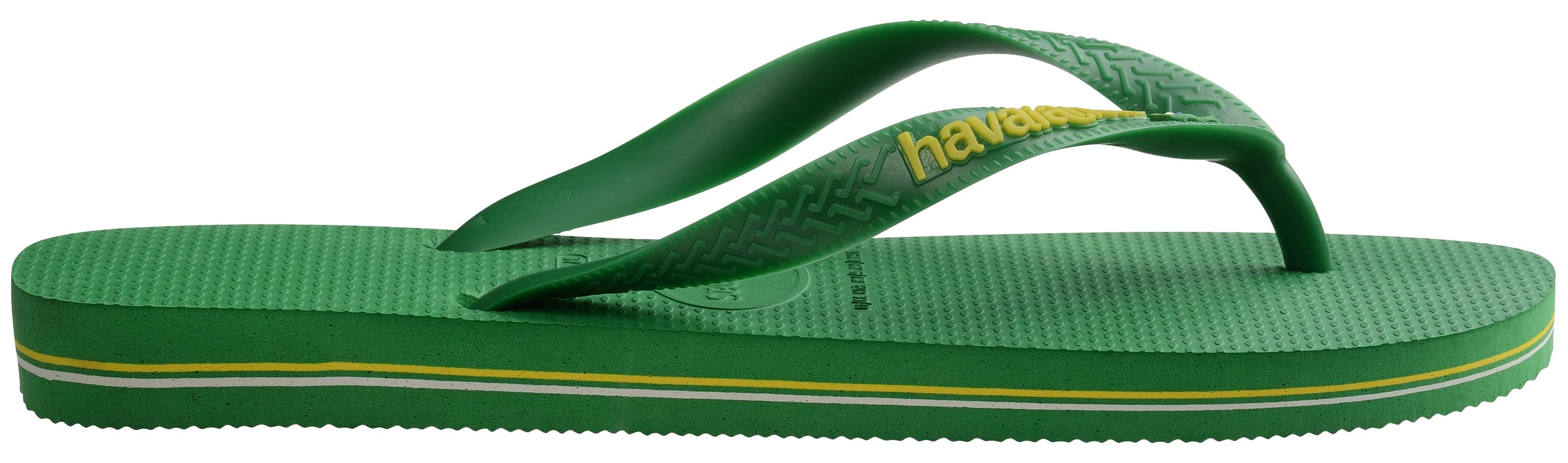 Havaianas Zehentrenner »BRASIL LOGO NEON«, Sommerschuh, Schlappen, Poolsildes mit Brasil Detail