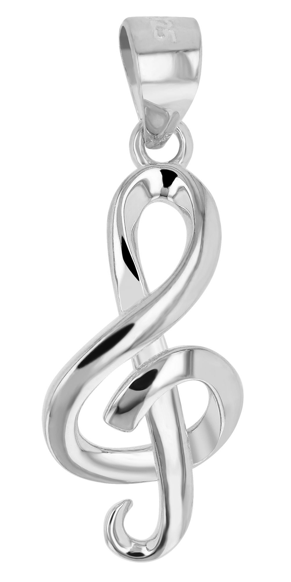 ADELIA ́S Damen Kettenanhänger "Damen Anhänger – Schlüsselanhänger aus 925 Silber", Silber 925 (Sterlingsilber)silber, Silber 925 (Sterlingsilber),