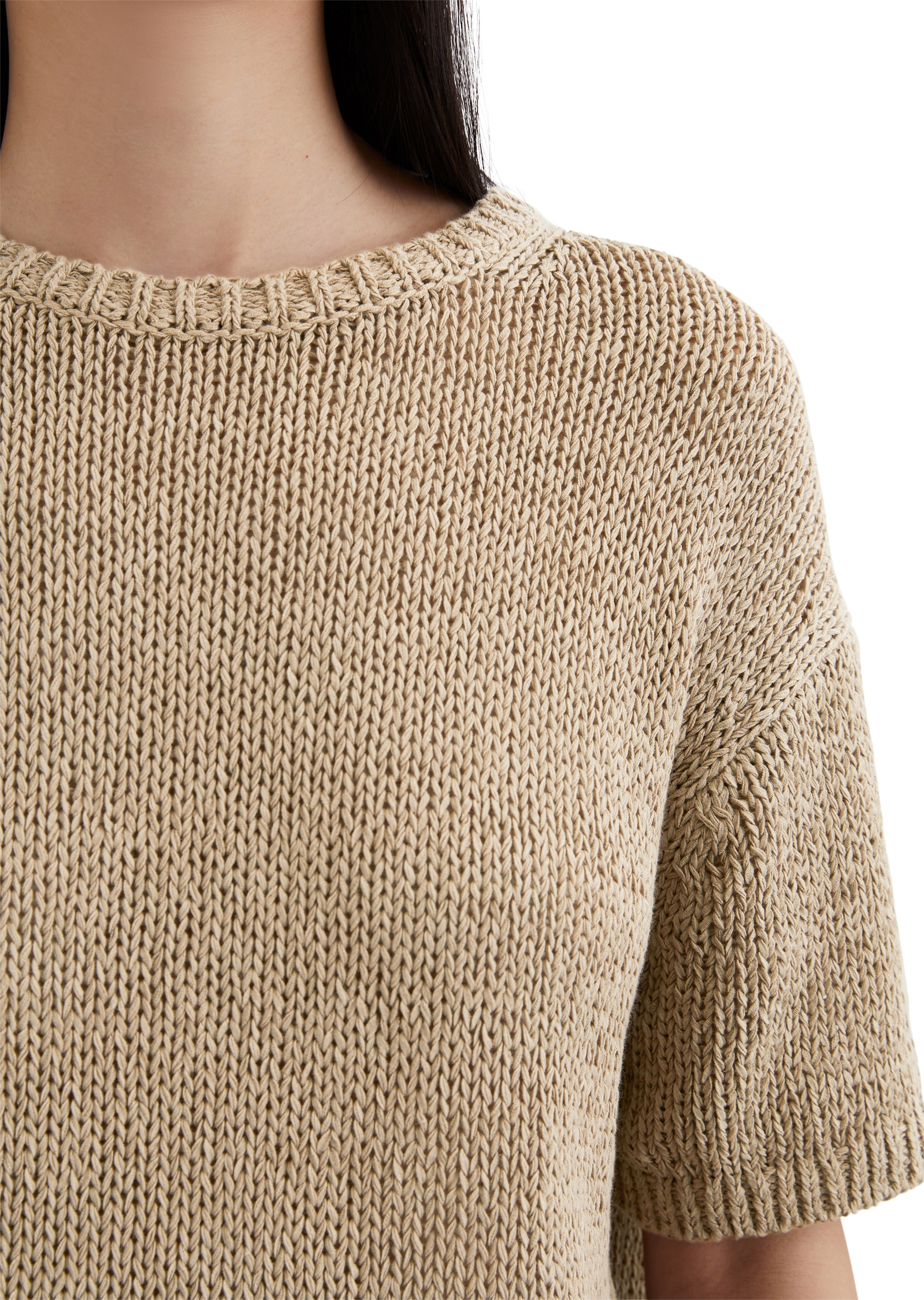 Marc O'Polo Strickpullover »aus Organic Cotton-Mix«