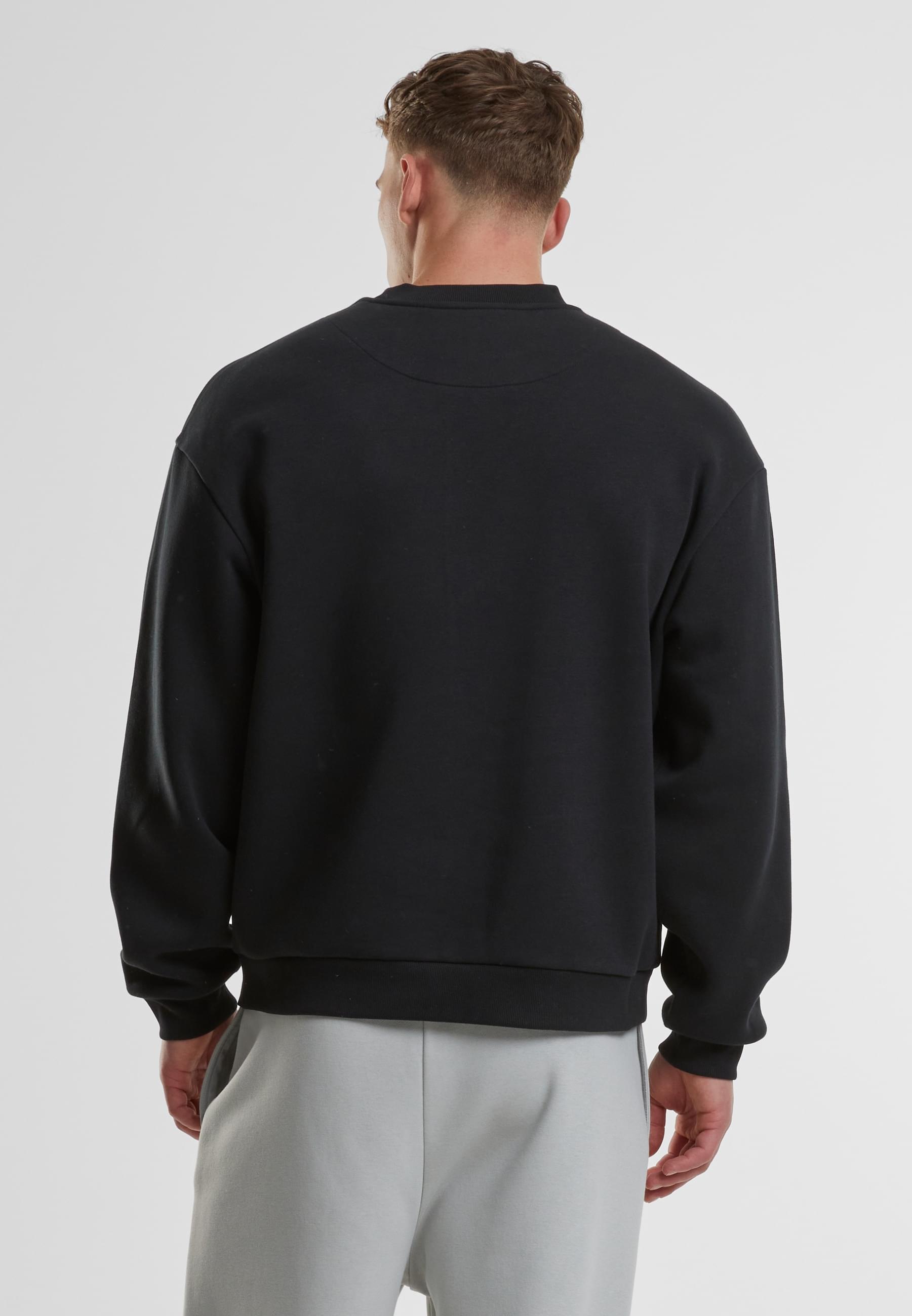 URBAN CLASSICS Rundhalspullover »Urban Classics Fluffy Crewneck«, (1 tlg.)