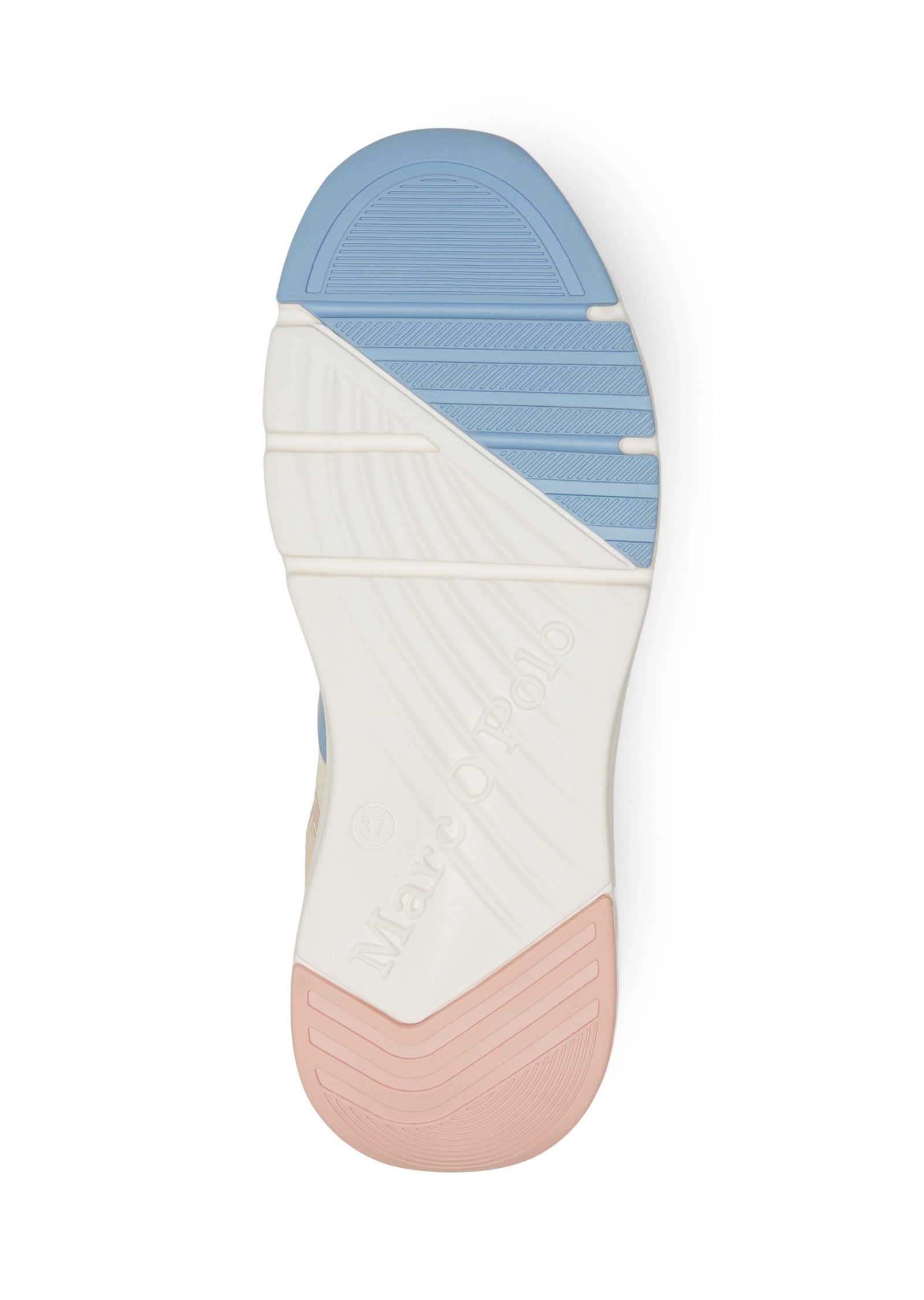 Marc O'Polo Sneaker »aus Rindleder und Mesh«