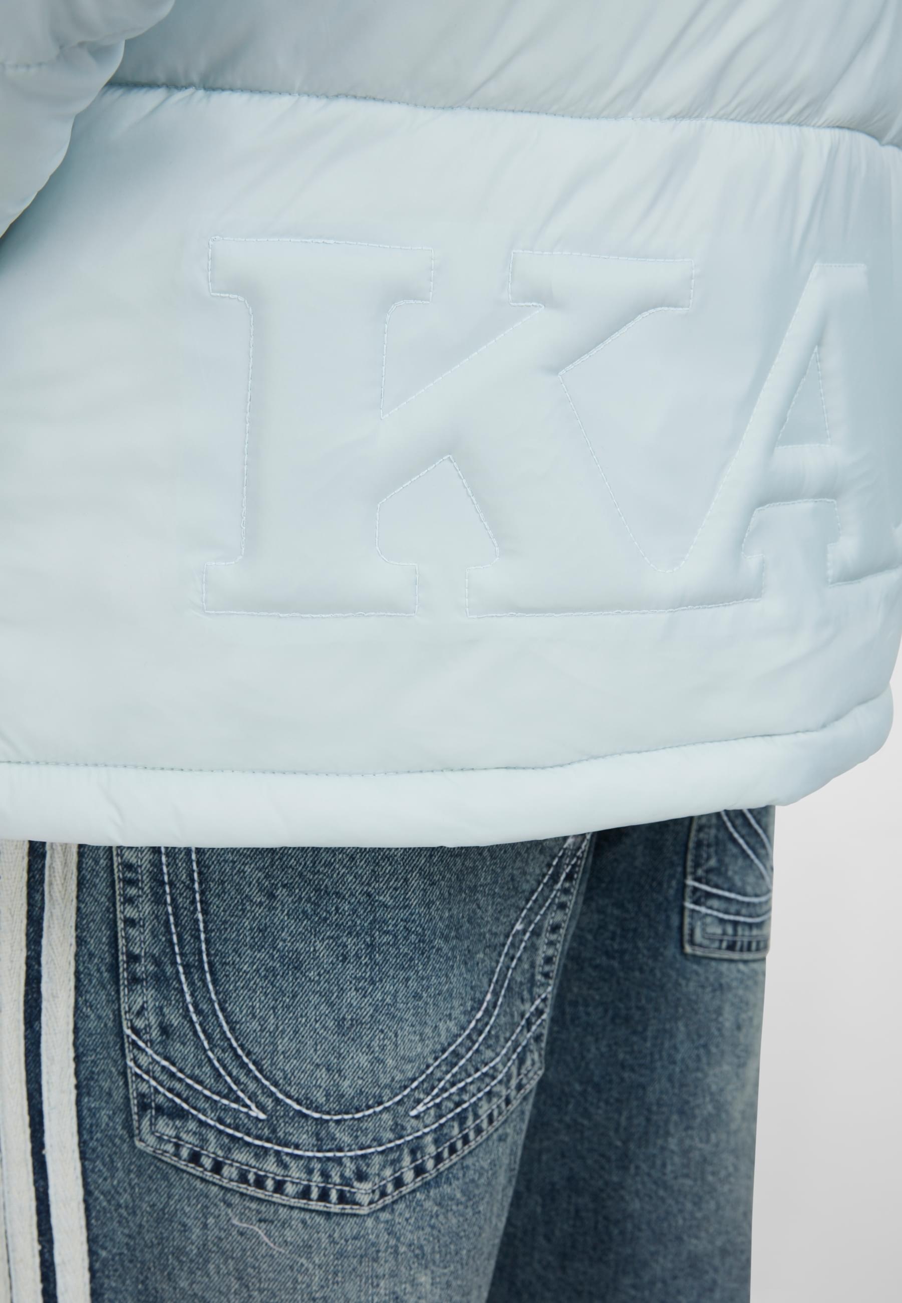 Karl Kani Winterjacke »Karl Kani Small Signature Embossed Logo Puffer Jacket«, (1 St.), ohne Kapuze