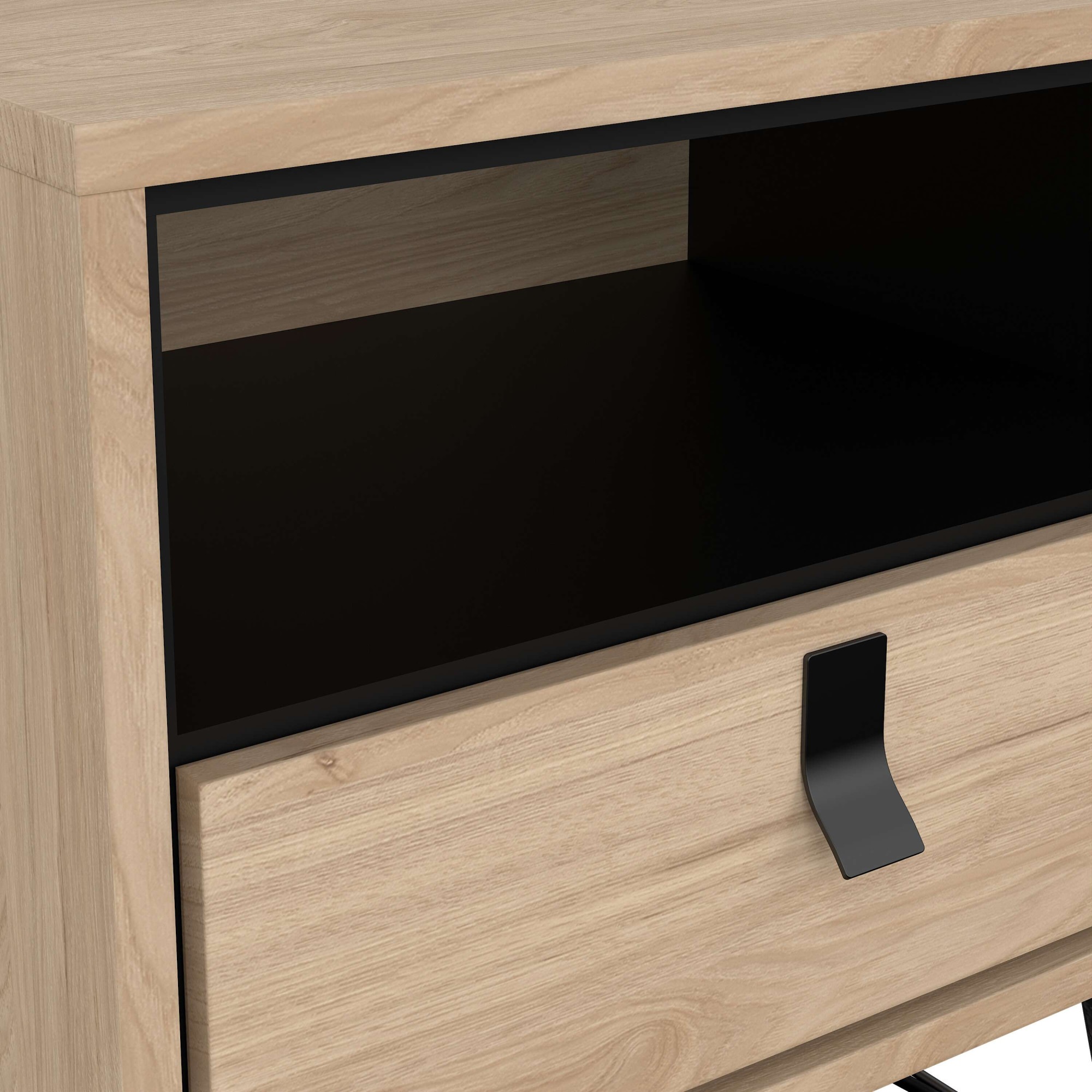 andas Nachttisch »RY«, Breite/Höhe 53/60 cm, 1 offenes Fach, 1 Schublade