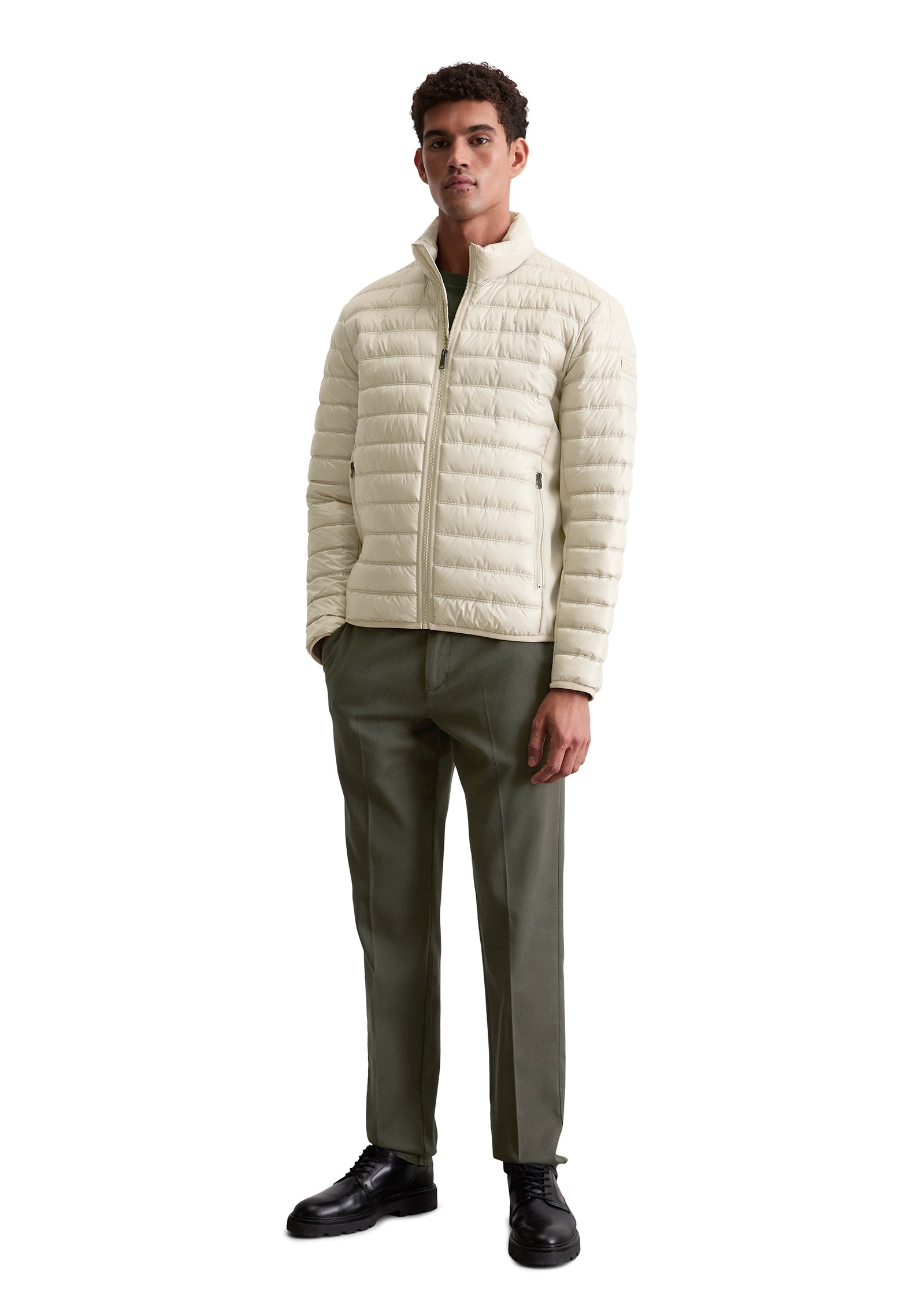 Marc O'Polo Outdoorjacke »mit Softshell-Einsätzen«, ohne Kapuze