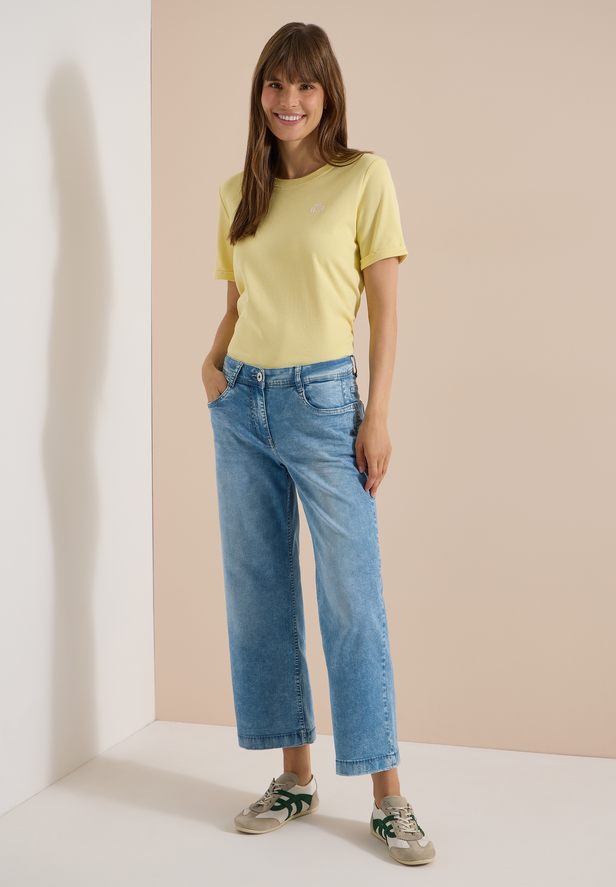 Cecil Loose-fit-Jeans mit Wide Legs