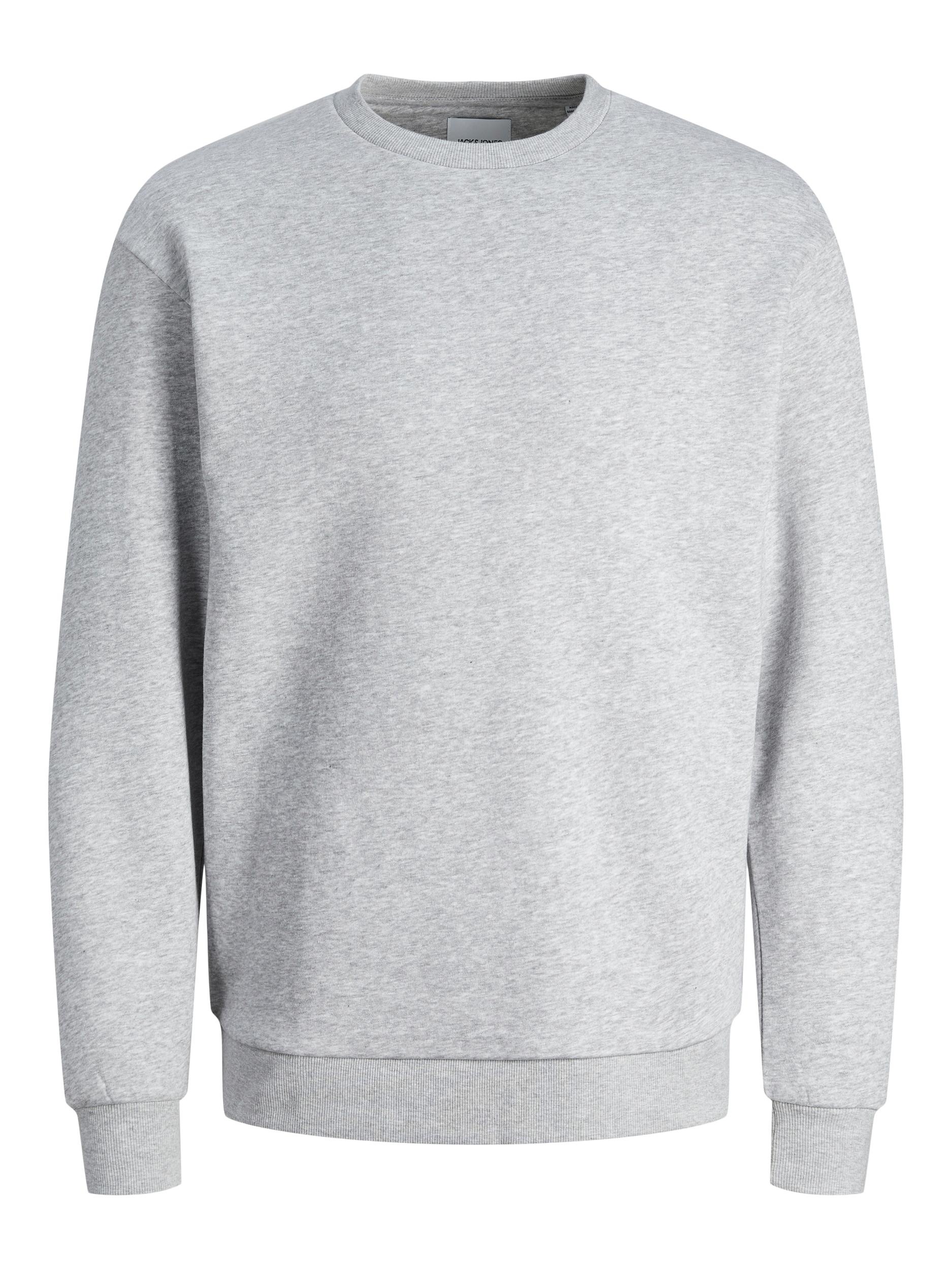 Jack & Jones Sweatshirt »JJEBRADLEY SWEAT CREW NOOS«, mit Rippbündchen
