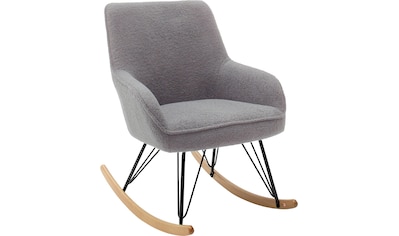 MCA furniture Schaukelstuhl »Oran«, Kufenstuhl mit Armlehne, bis 120 kg belastbar,... kaufen
