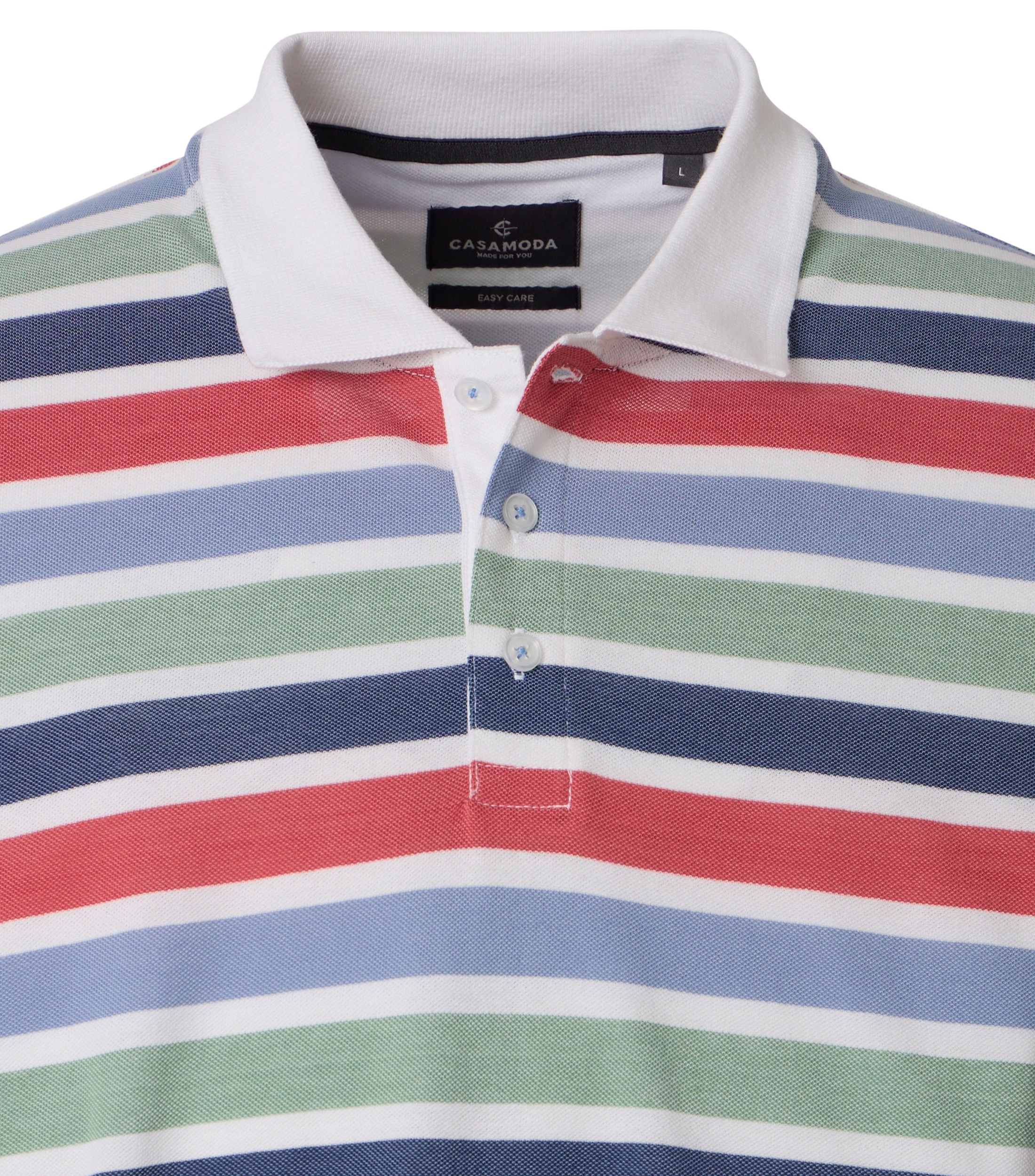 CASAMODA Poloshirt »CASAMODA Polo-Shirt gestreift«