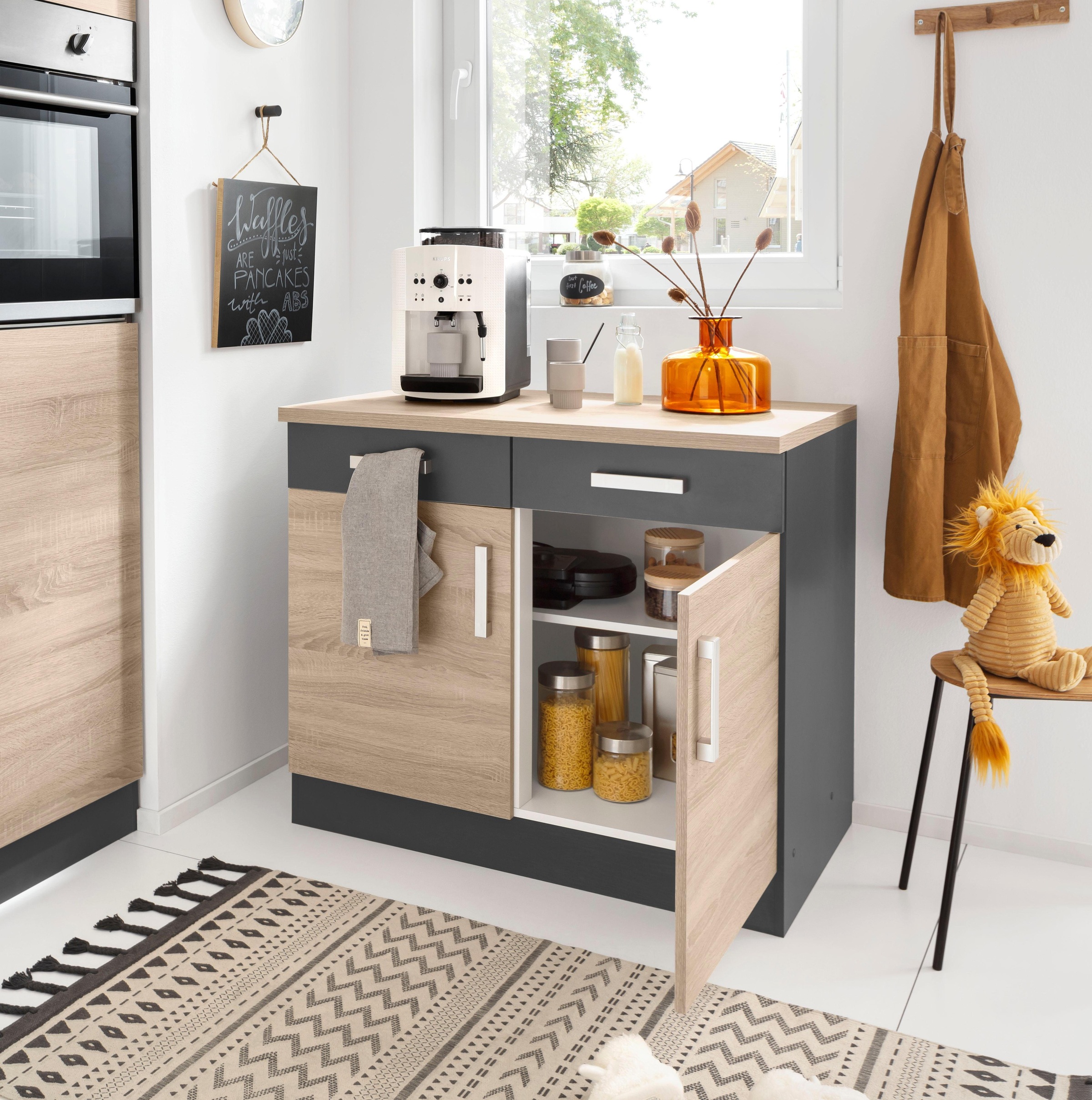 KOCHSTATION Unterschrank »KS-Gera«, Breite 100 cm