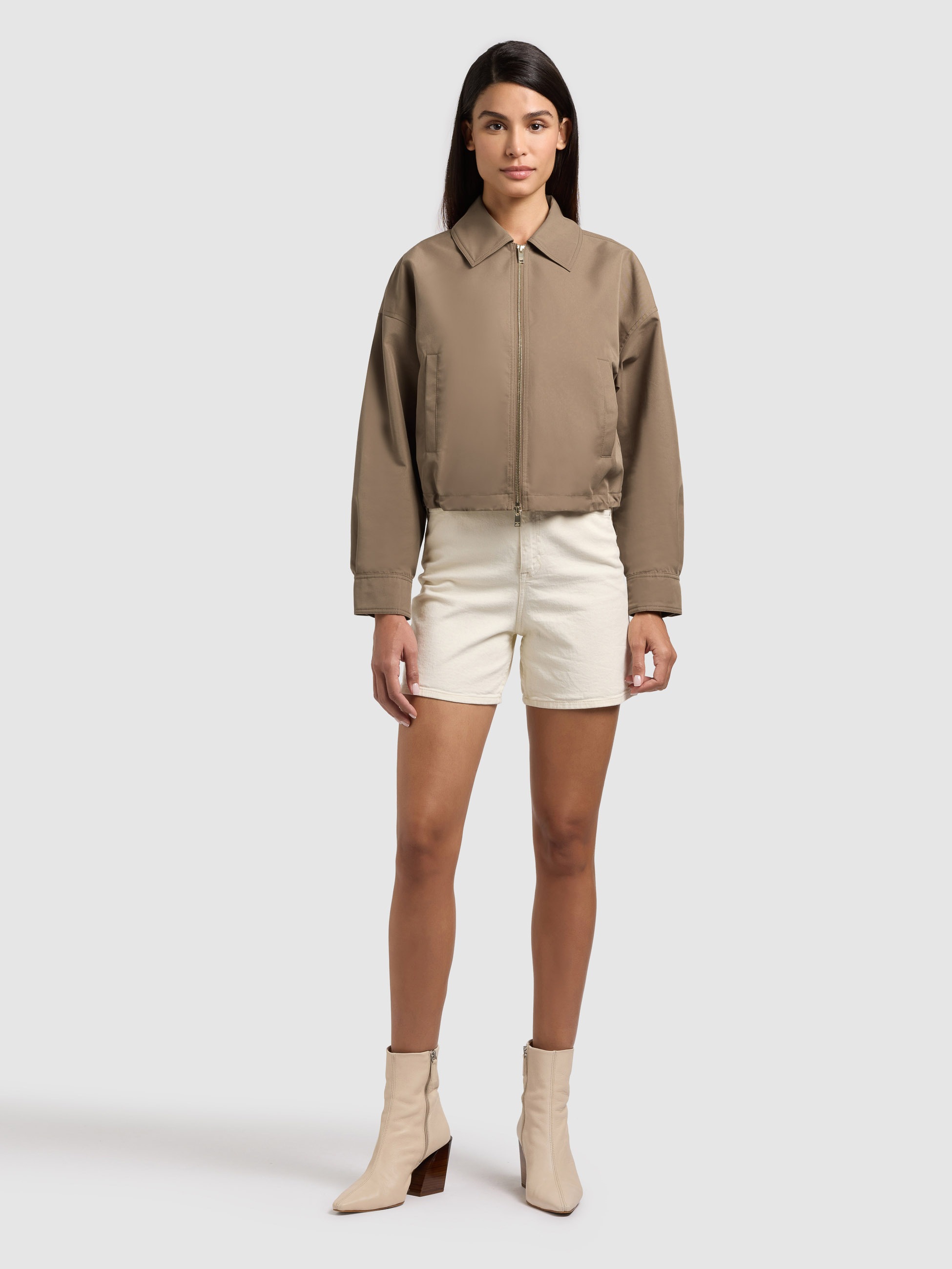 khujo Blouson »TOVEE« ohne Kapuze