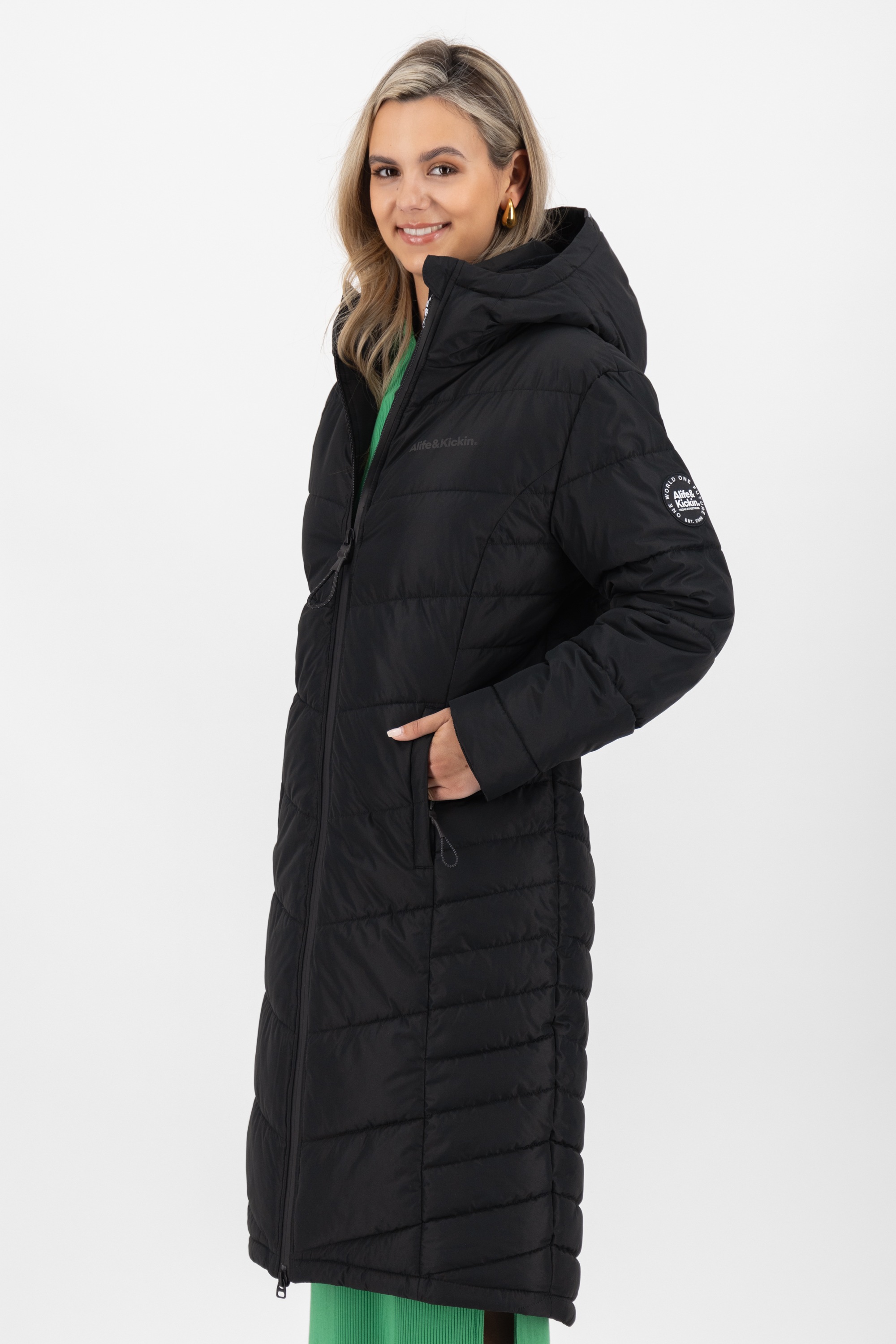 Alife & Kickin Winterjacke "Damen VedaAK A Parka", Leichter gefütterter Man günstig online kaufen