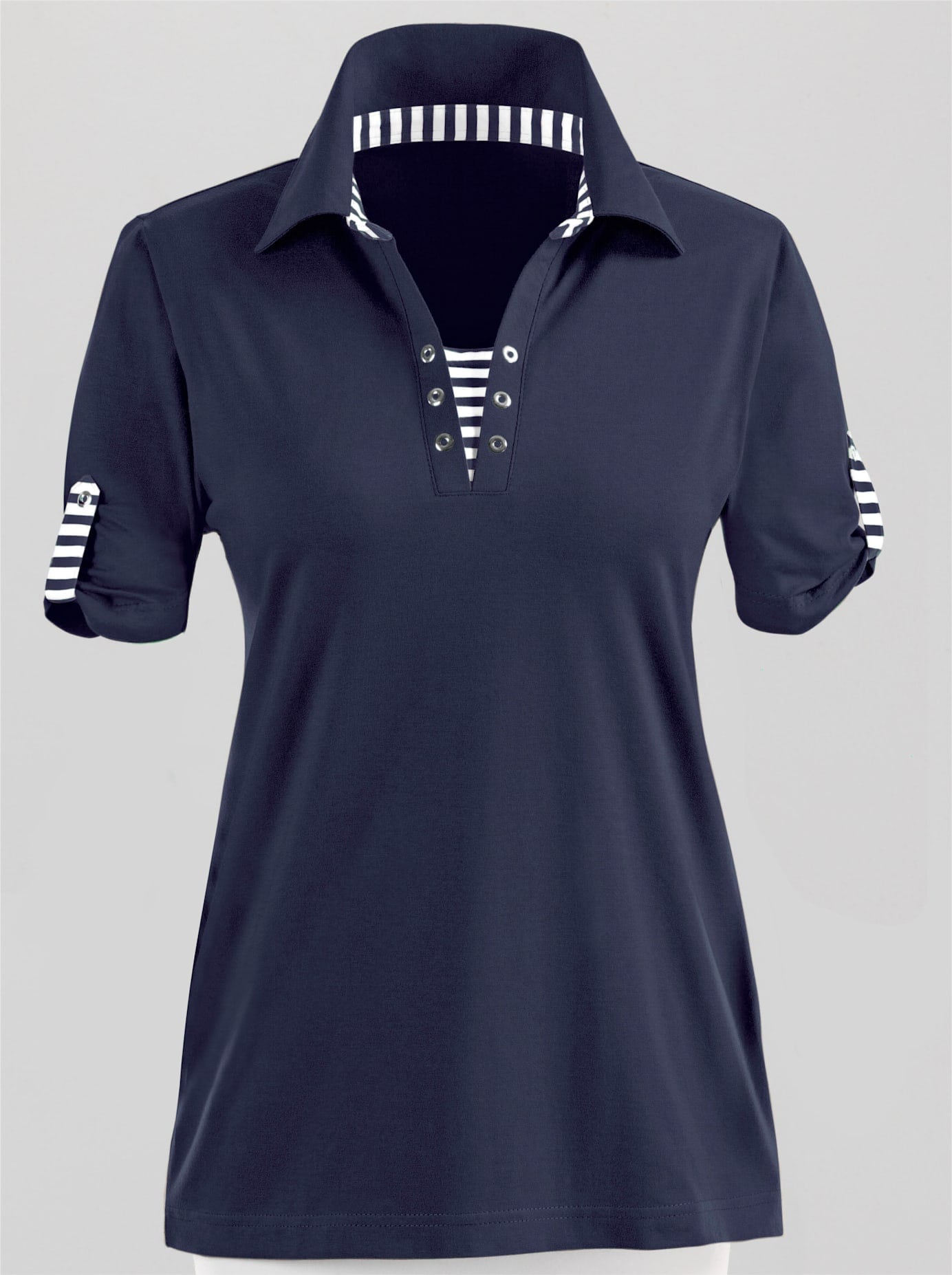 Casual Looks Kurzarmshirt »Shirt«, (1 tlg.)