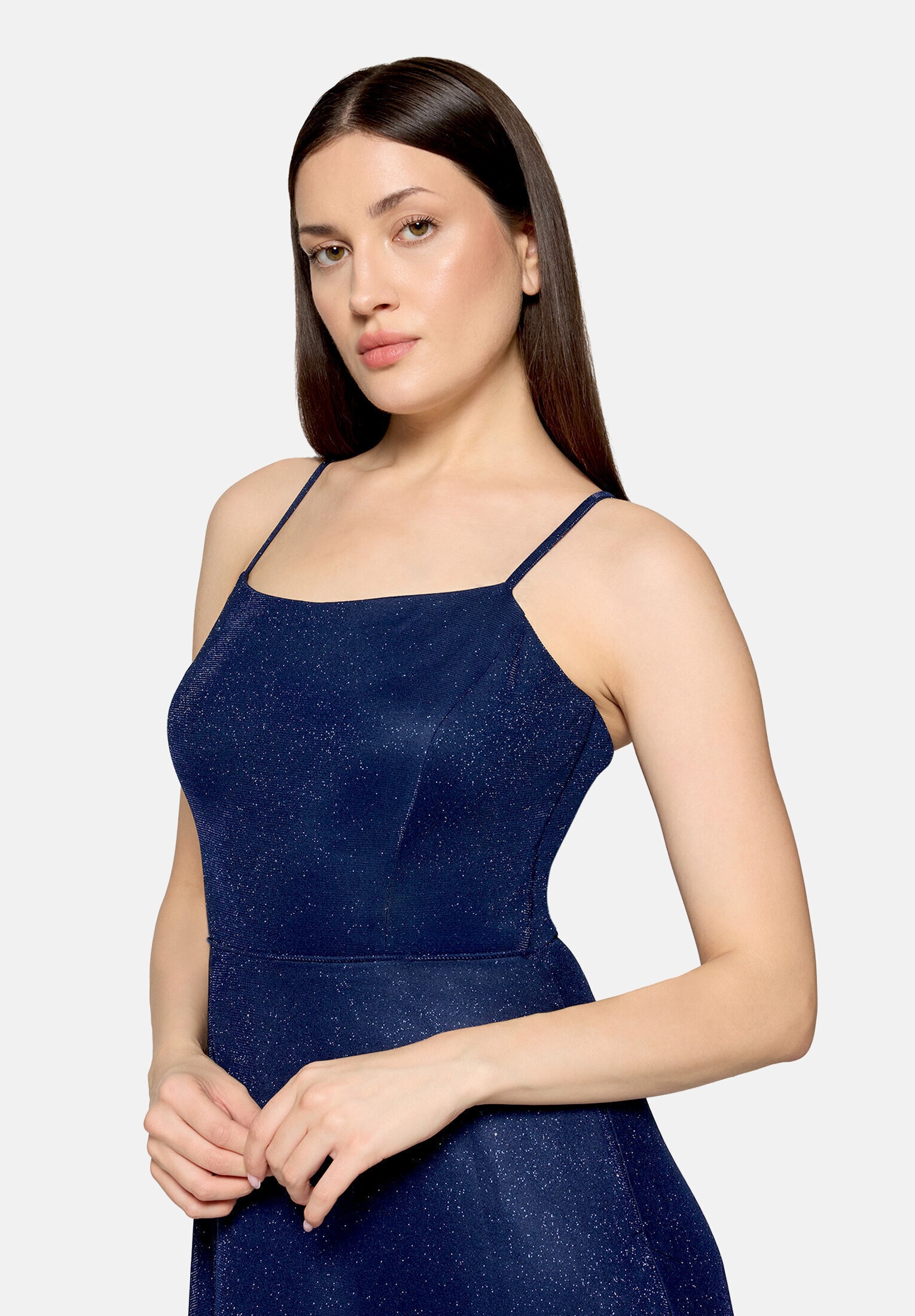 Vera Mont Cocktailkleid »Damen mit Schnürung« Nahttasche
