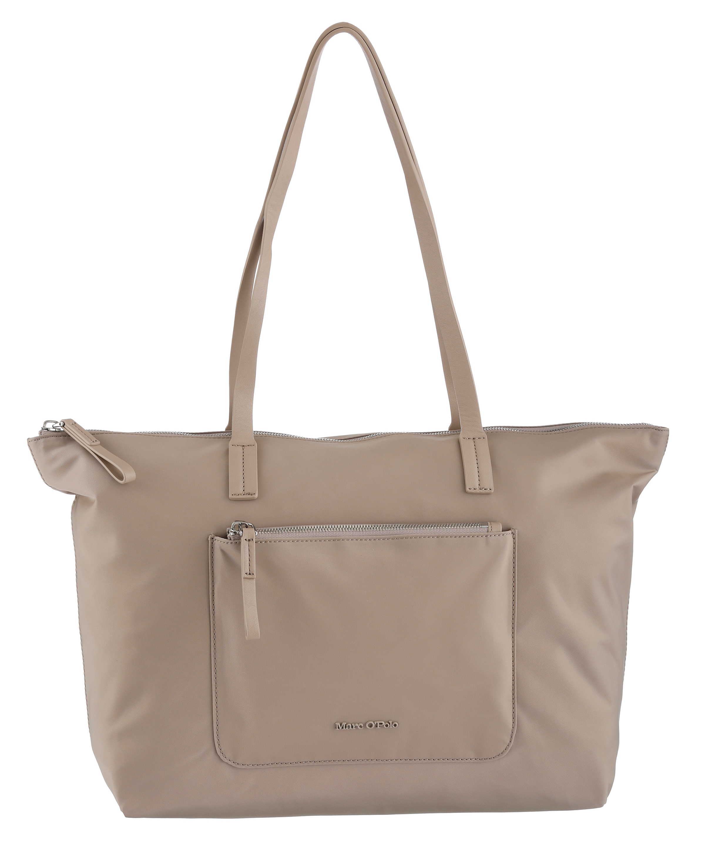 Damen Shopper "Nilli", MARC O'POLO ACCESSORIEScreme, Leder, Lederimitat, Taschen, große Damen-Handtasche, Umhängetasche, Einkaufstasche mit