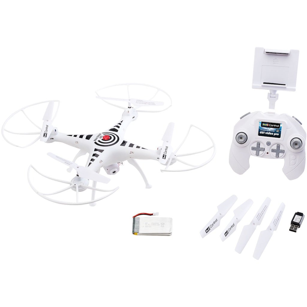 Revell® RC-Quadrocopter »Revell® control, RC Kamera Quadcopter Go! Video Pro«