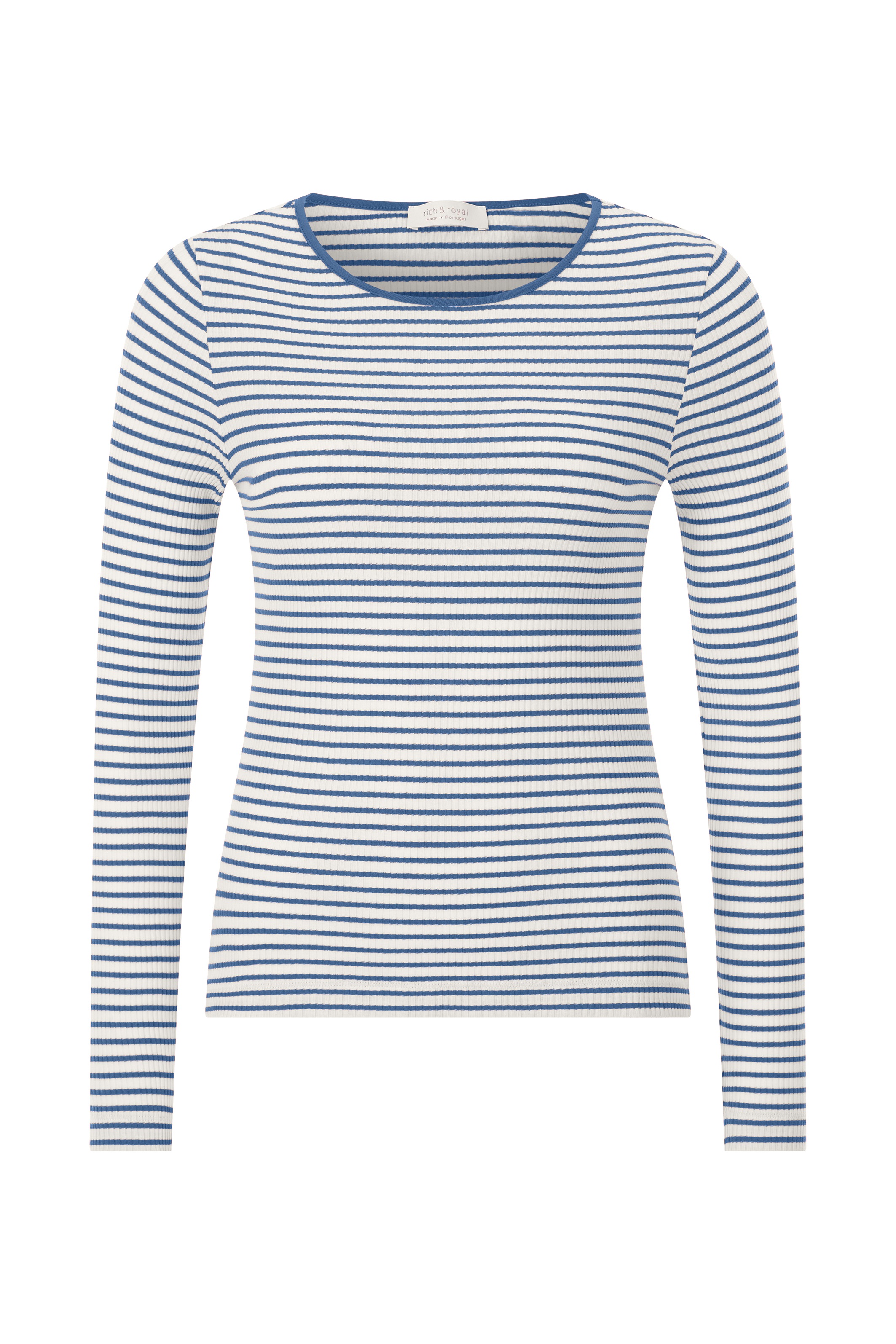 RICHROYAL Langarmshirt, Mit Markenlabel am Rücken