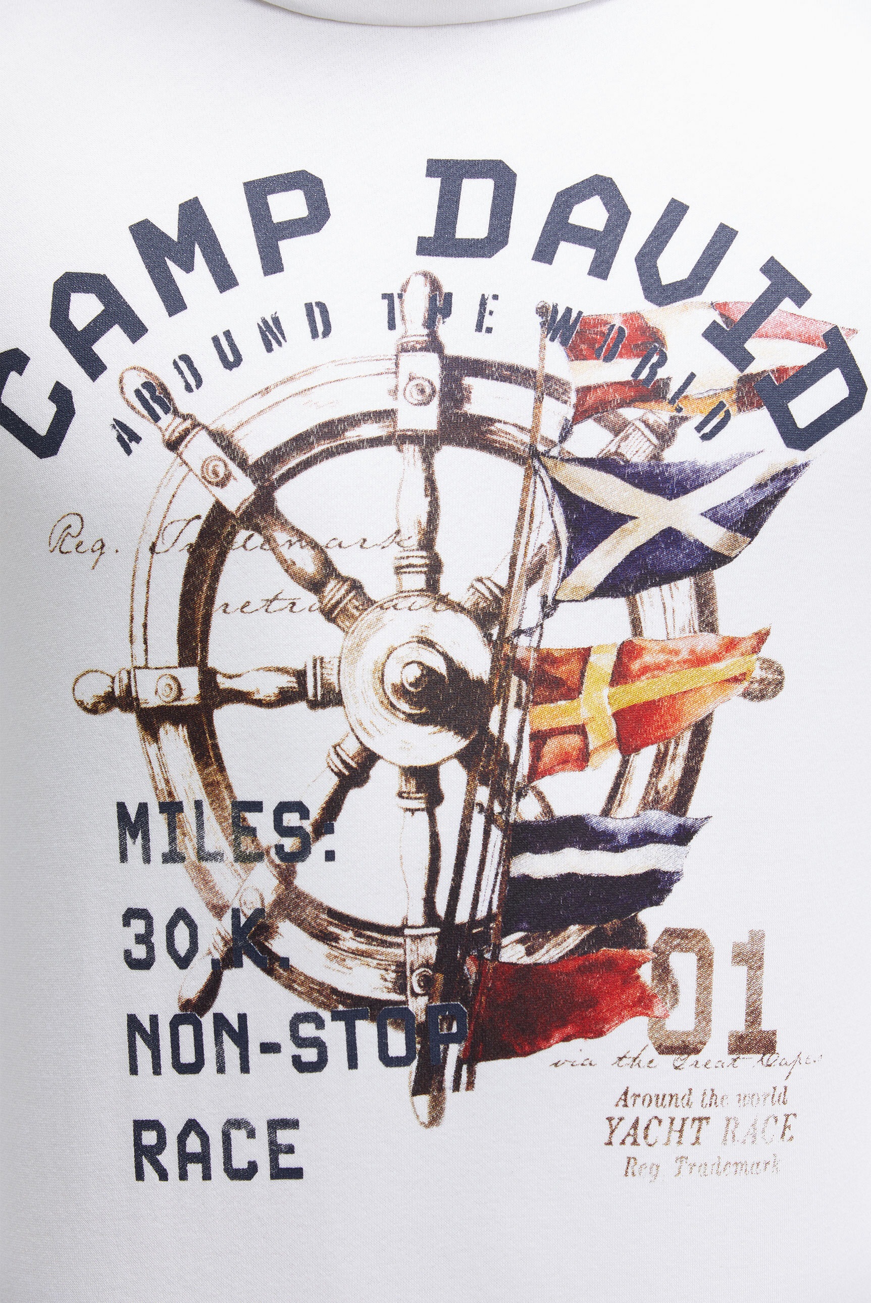 CAMP DAVID Sweater , mit Stehkragen
