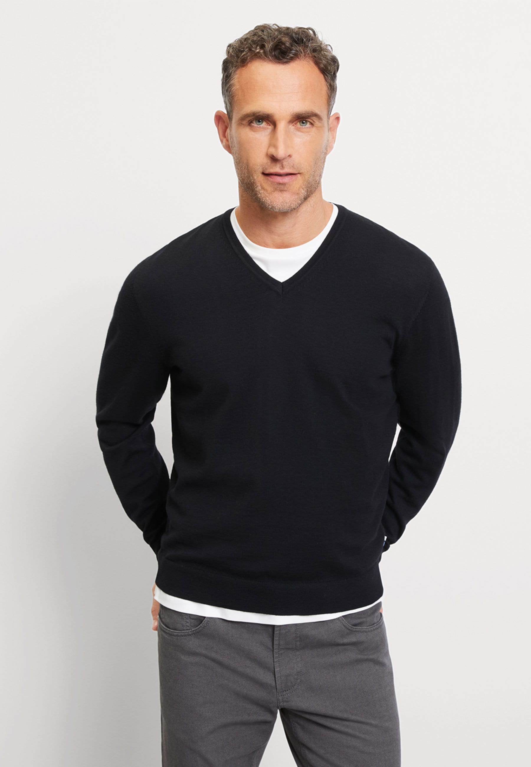 OLYMP "OLYMP Casual Strick, Pullover"