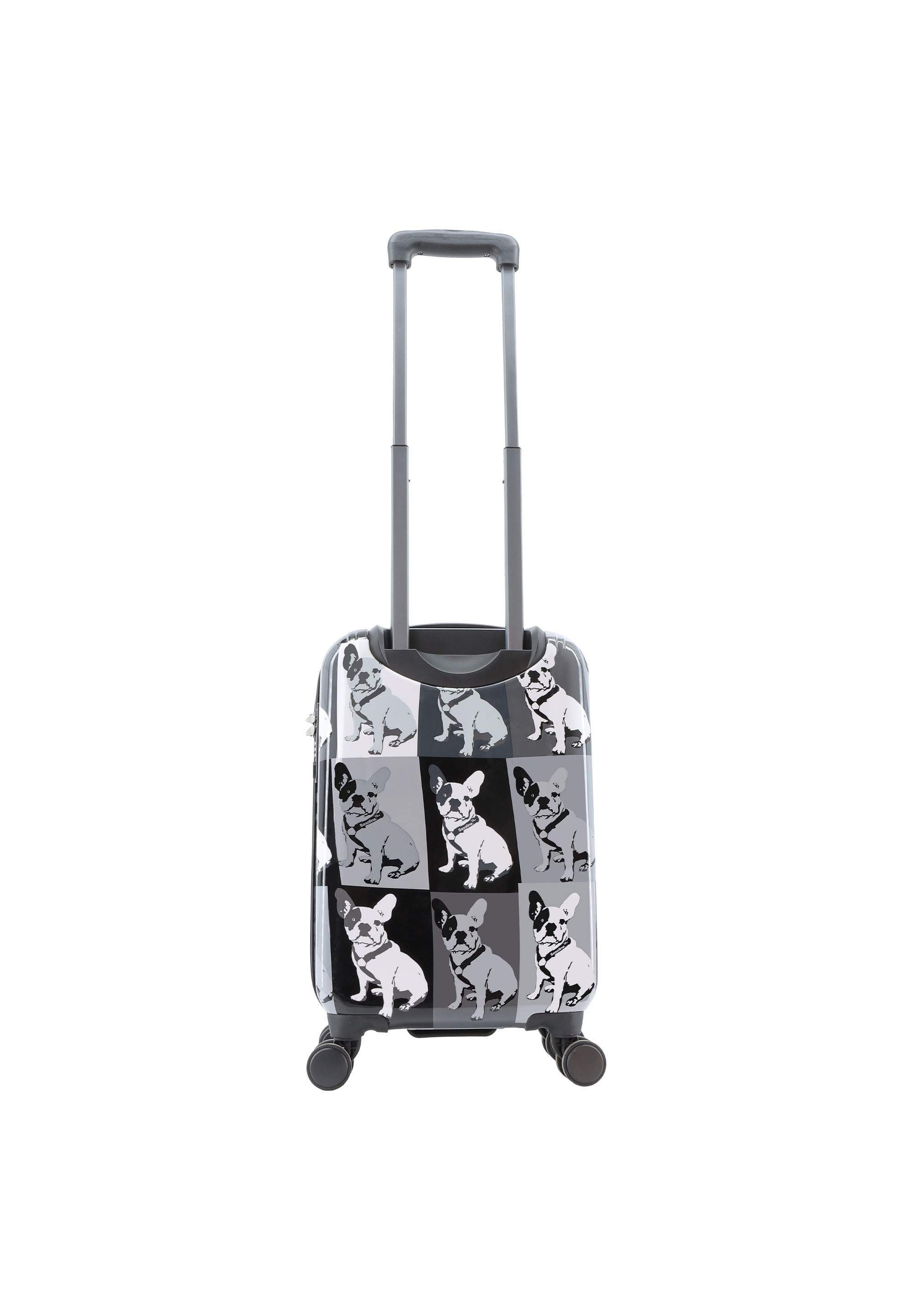 Saxoline® Koffer »Bulldog Monochrome«, aus ABS-Materialien