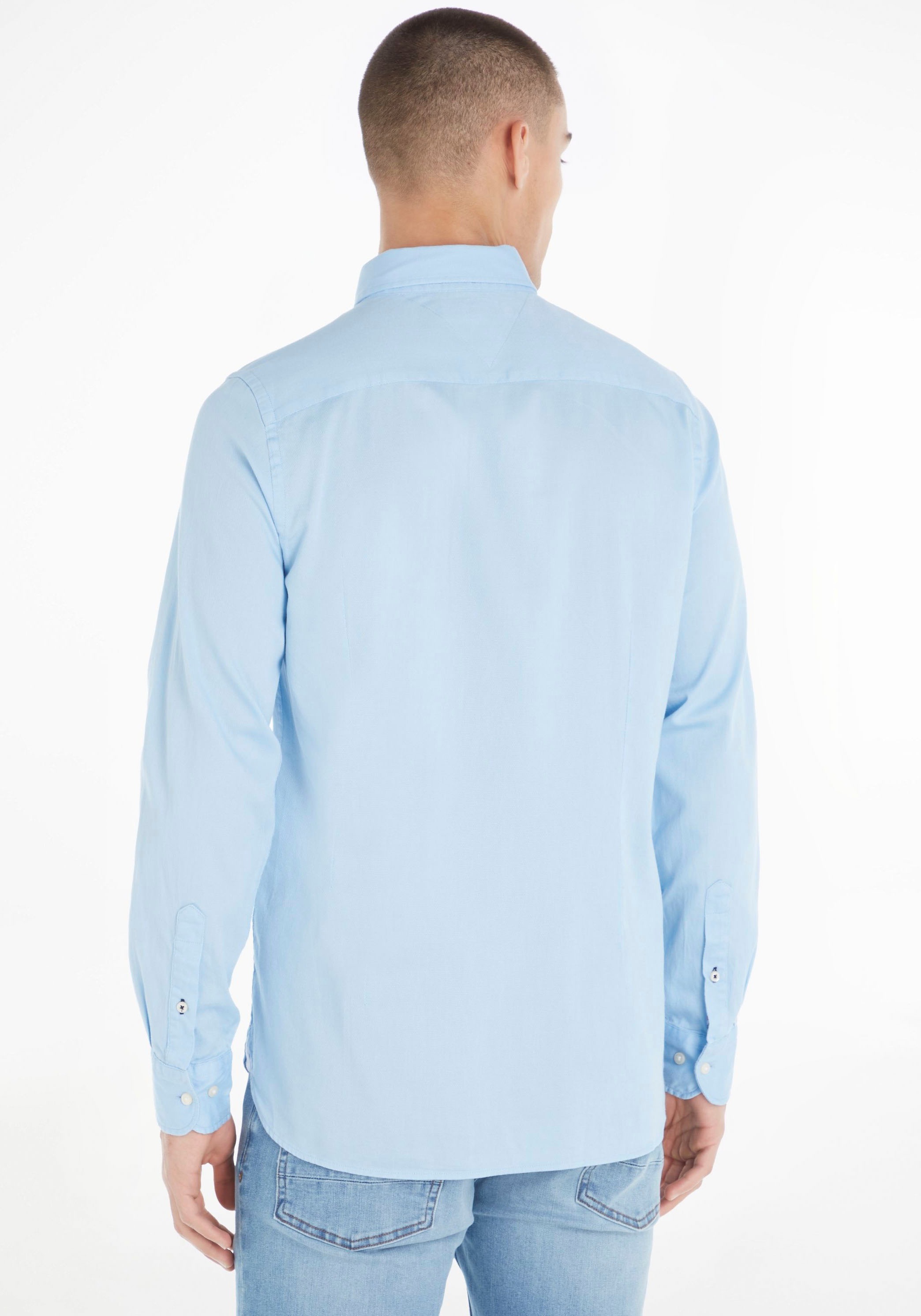 Tommy Hilfiger Langarmhemd »LA-Hemd Flex Dobby«