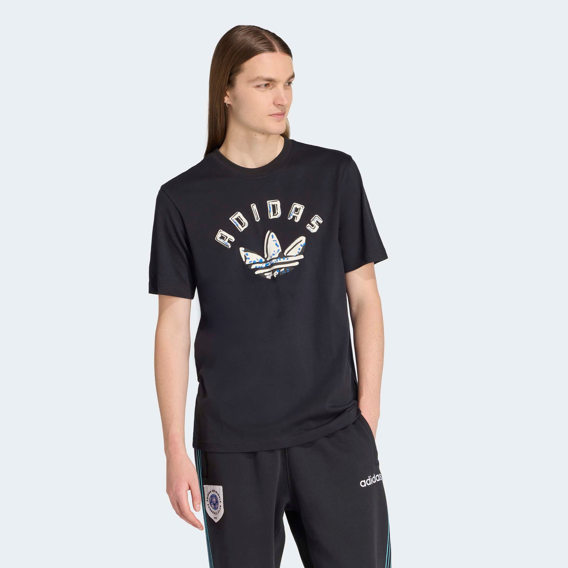 adidas Originals T-Shirt "GRAPHIC" Print T-Shirt, lockerer Schnitt, aus Baumwolle