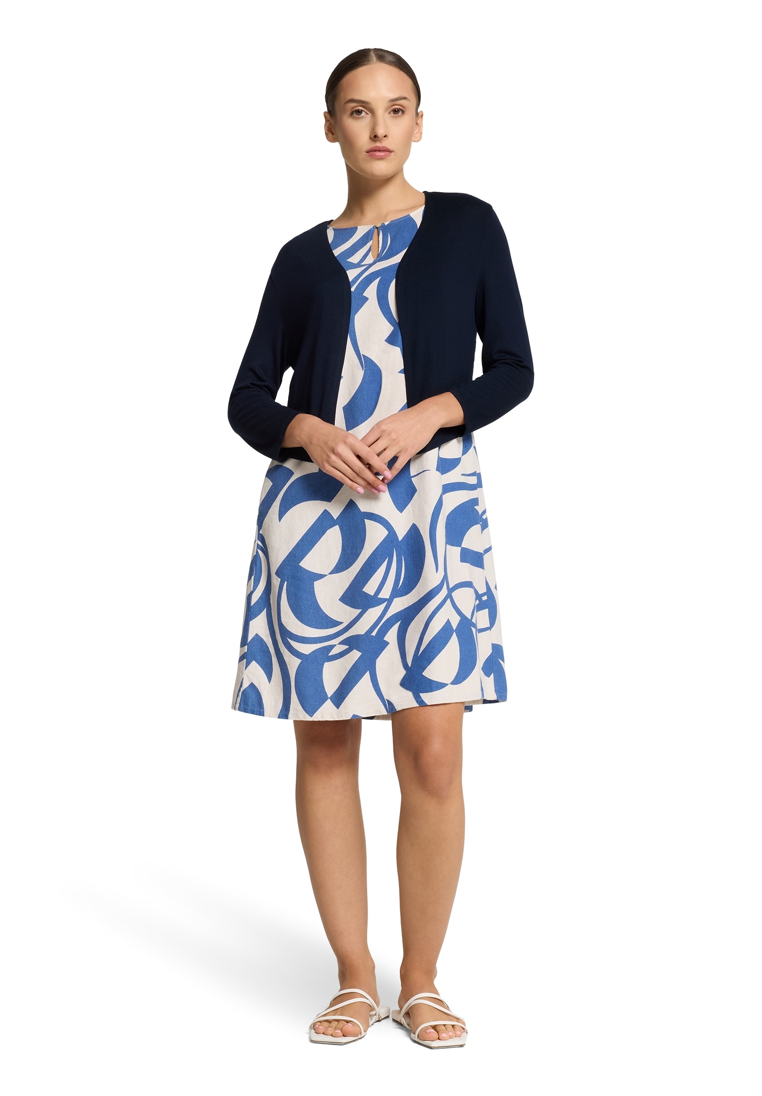 Betty Barclay Shirtjacke »Betty Barclay Damen Bolero-Jacke mit 3/4 Arm«, (1 tlg.)
