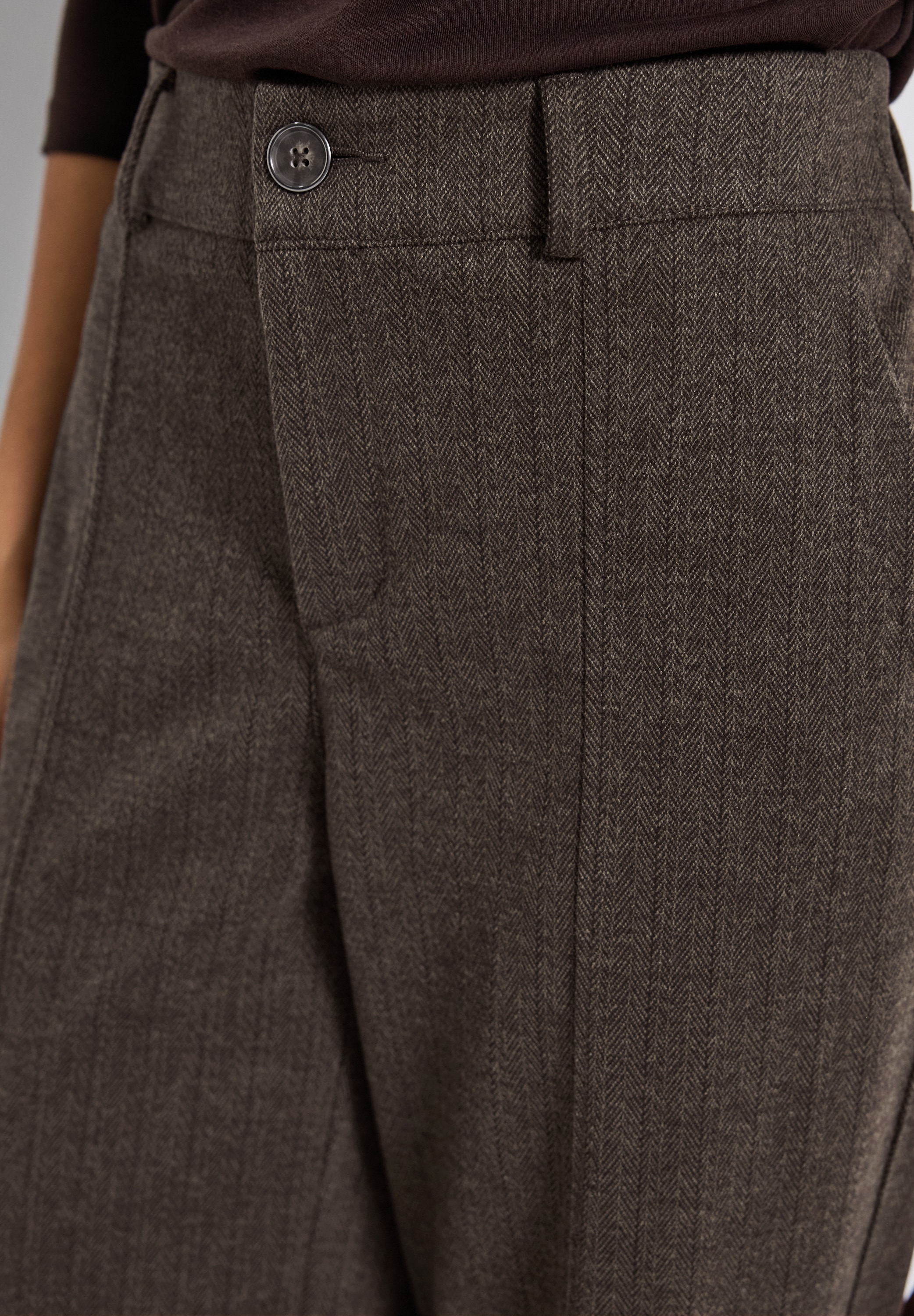 STREET ONE Stoffhose, im Nadelstreifen-Look
