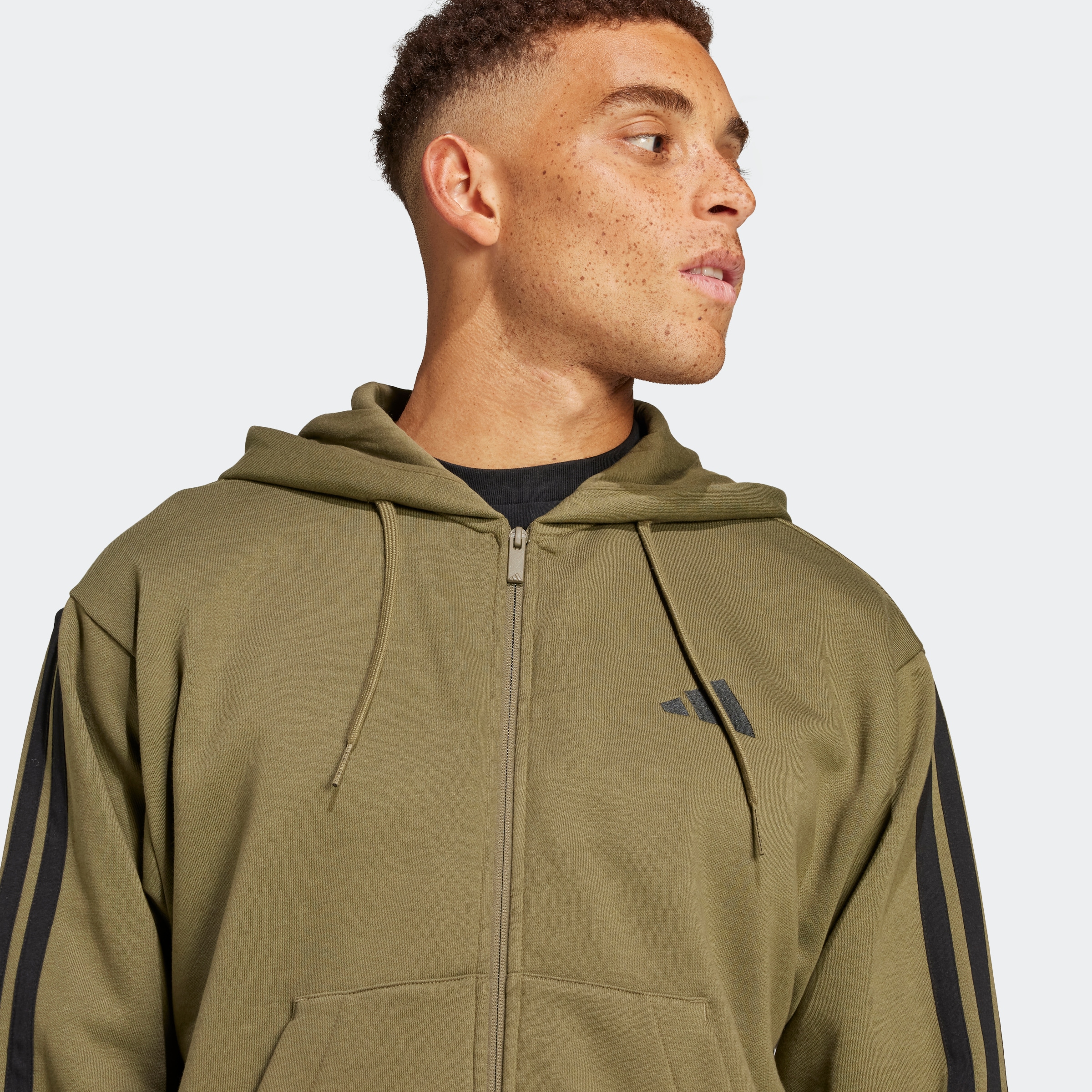 adidas Sportswear Kapuzensweatshirt »M 3S FL FZ HD«