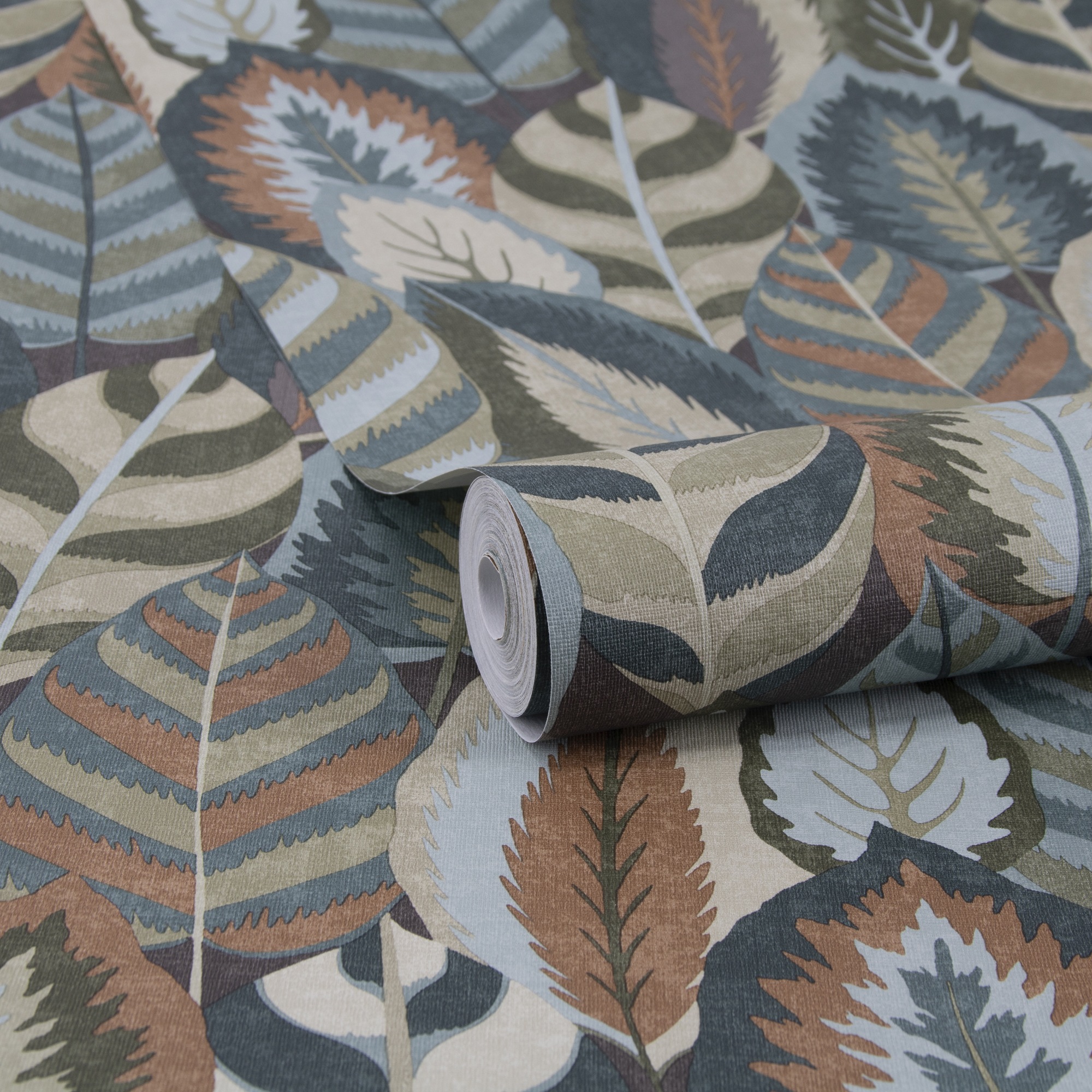 Sublime Vliestapete »ARTY LEAVES TERRA«, botanisch, Design Tapeten