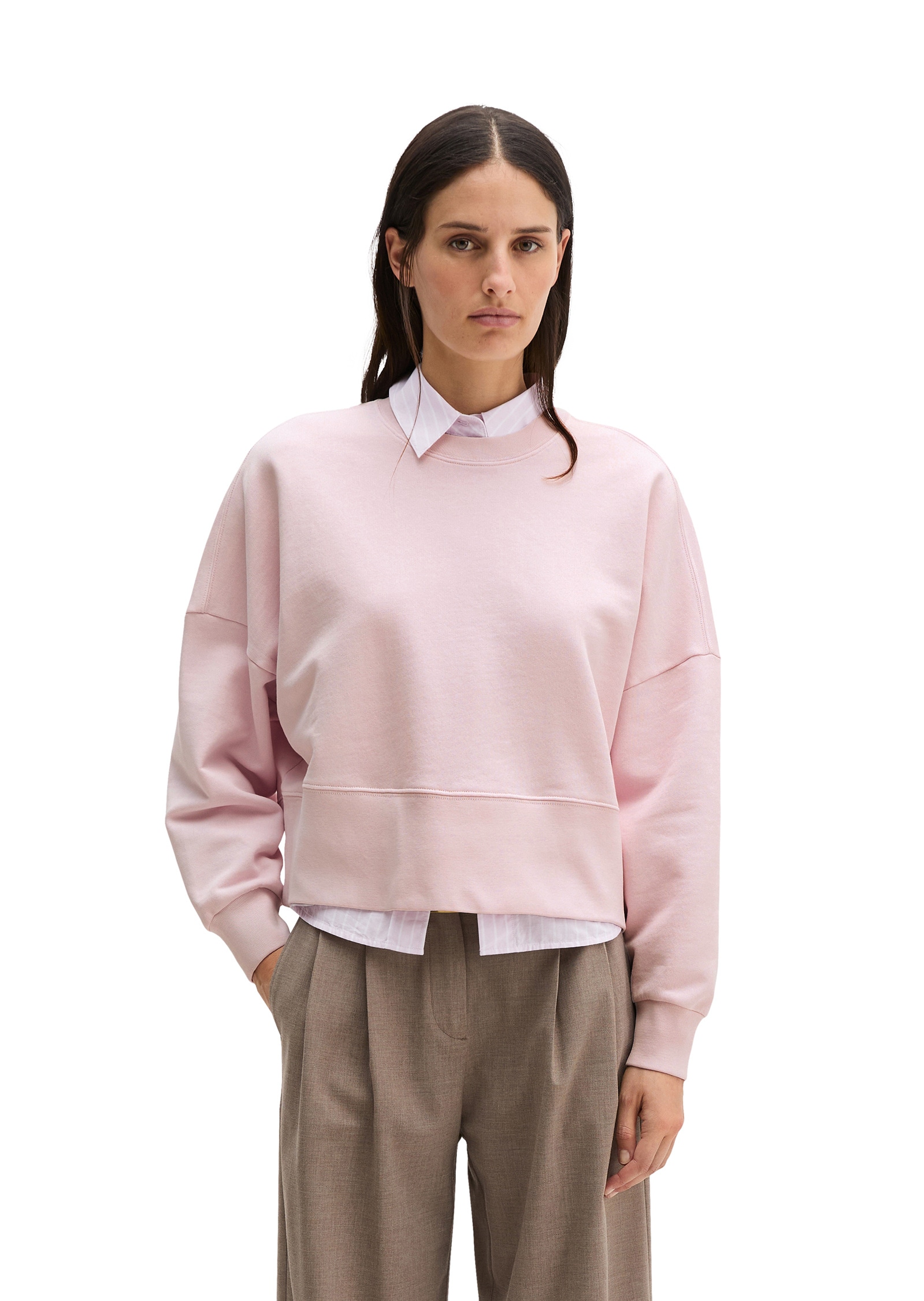 Marc OPolo Sweatshirt "mit recycelter Baumwolle"