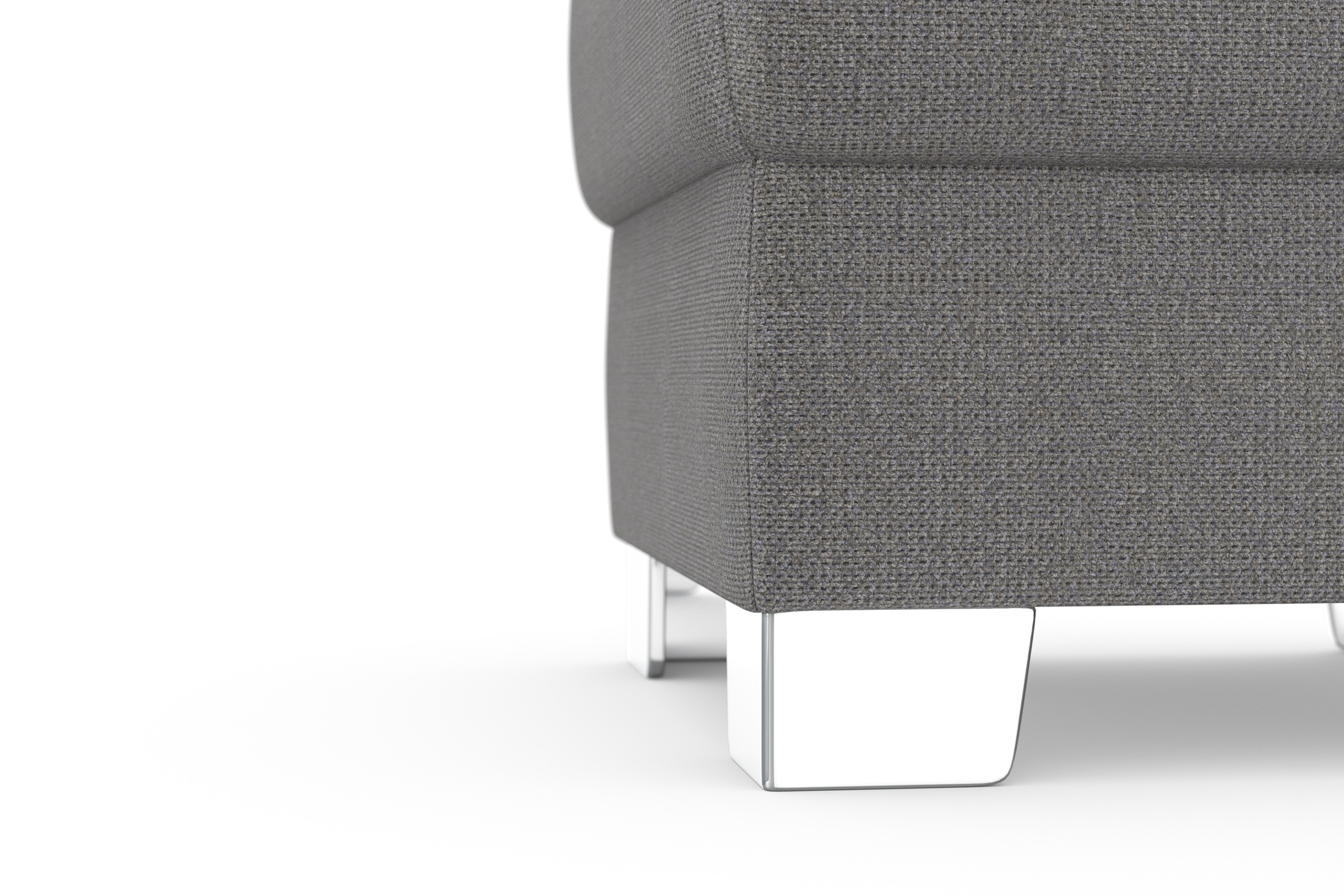DOMO collection Hocker »Anzio«, wahlweise mit Federkern