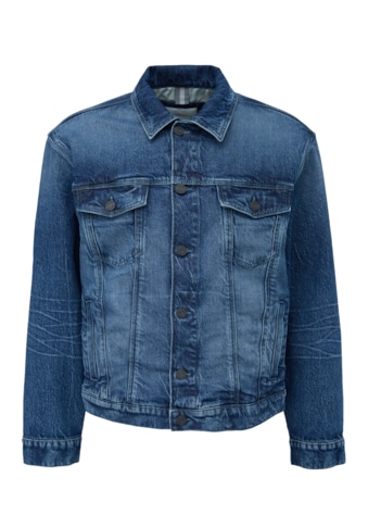 s.Oliver Jeansjacke in blauer Waschung