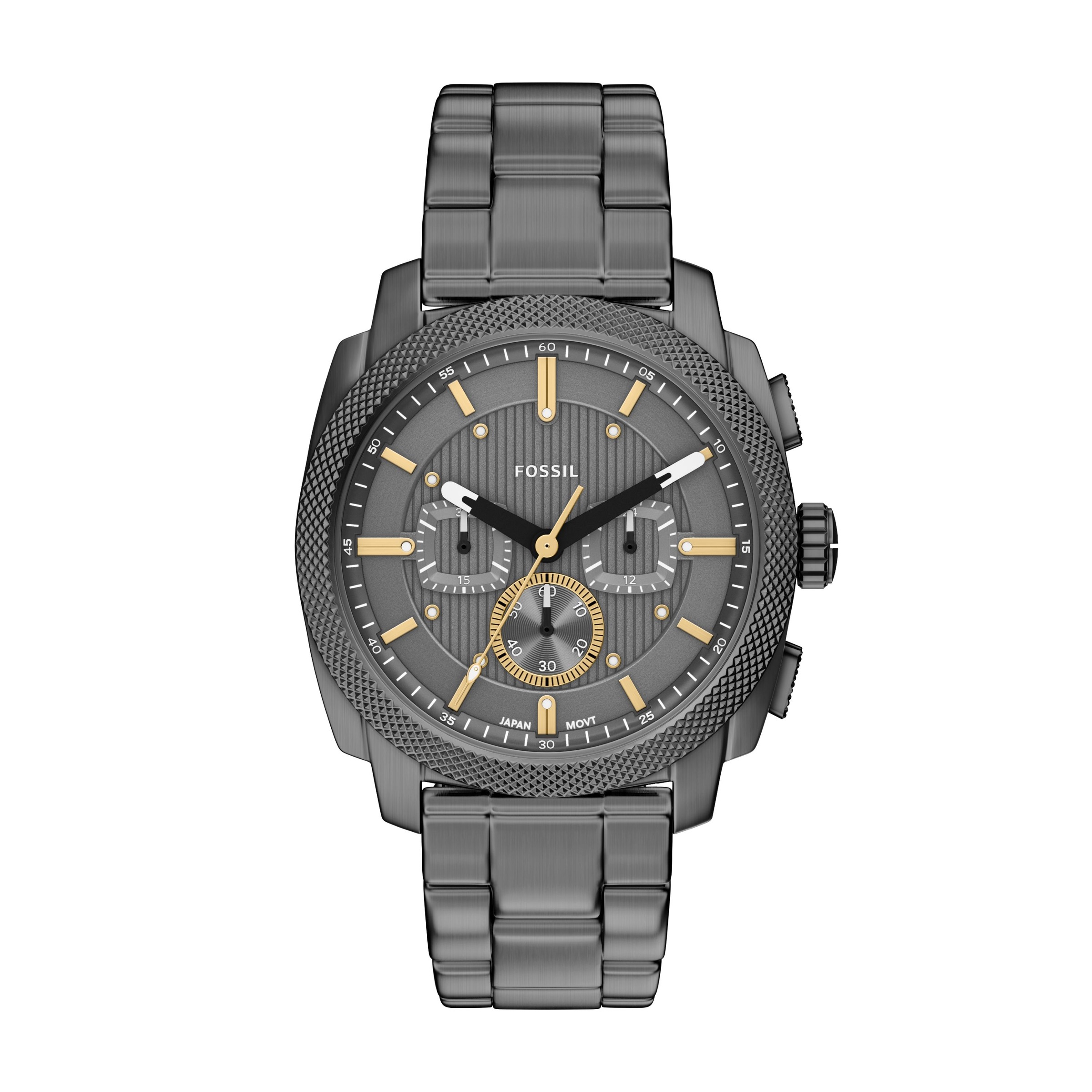 Fossil FS6095 Machine Chronograph Uhr Schwarz/Edelstahl 3