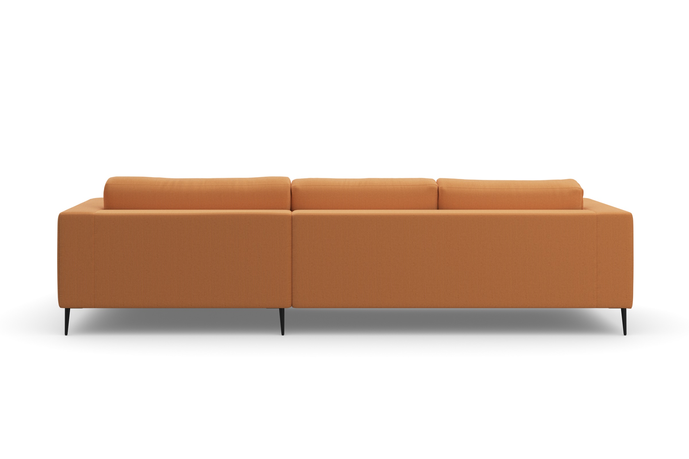DOMO collection Ecksofa »Modica, zeitlos und elegant, L-Form«, moderne Optik mit extrabreiter Recamiere, auch in Cord