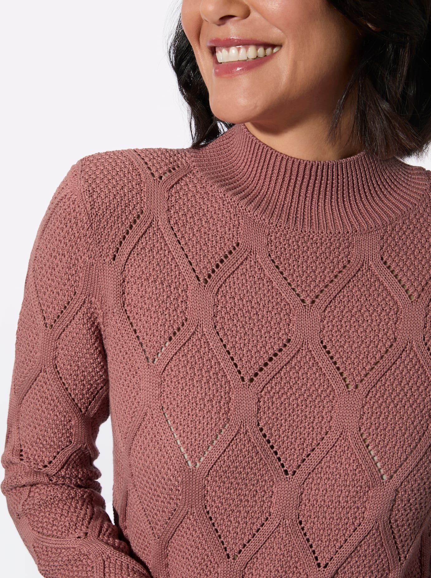 Casual Looks Stehkragenpullover »Stehkragen-Pullover«