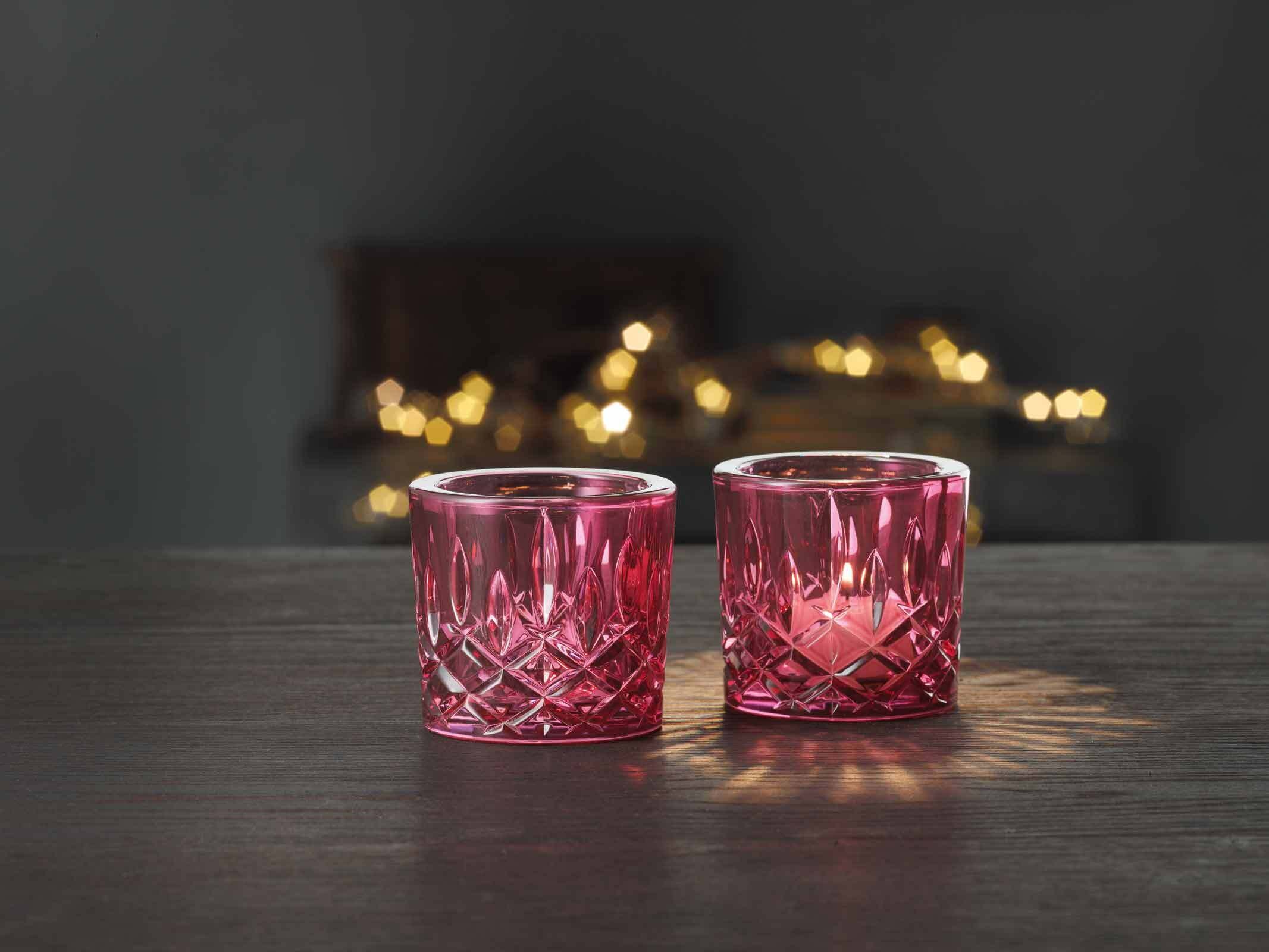 Nachtmann Kerzenhalter »Teelichthalter Noblesse Votives ø 7,1 x 6,6 cm 2er Set«