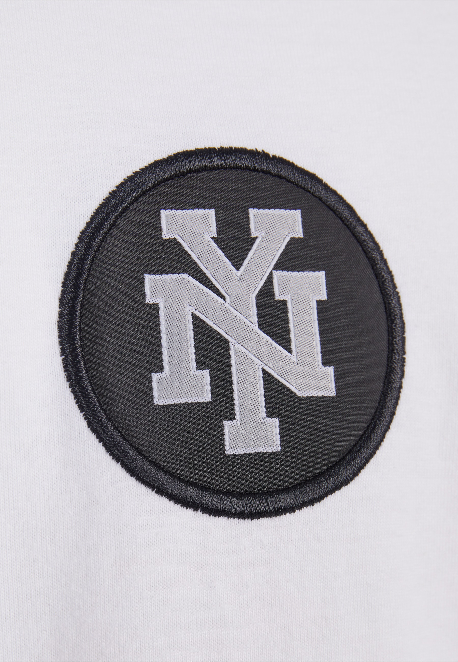 MisterTee Kurzarmshirt »MisterTee Herren NY Patch Tee« 1 Stk.