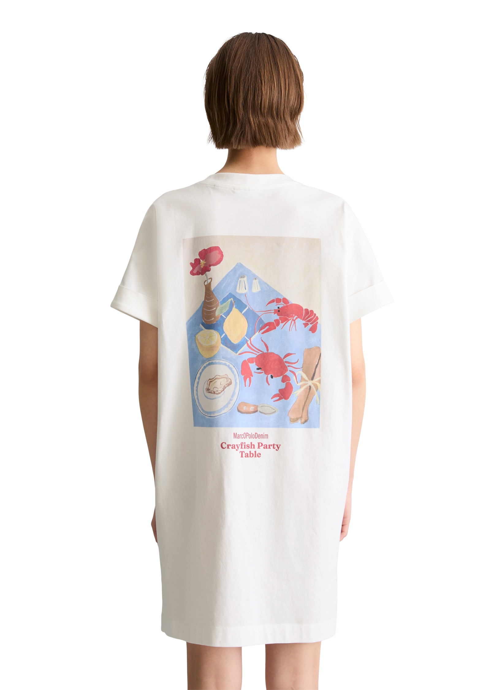 Marc OPolo DENIM Jerseykleid relaxed aus Organic Cotton günstig online kaufen