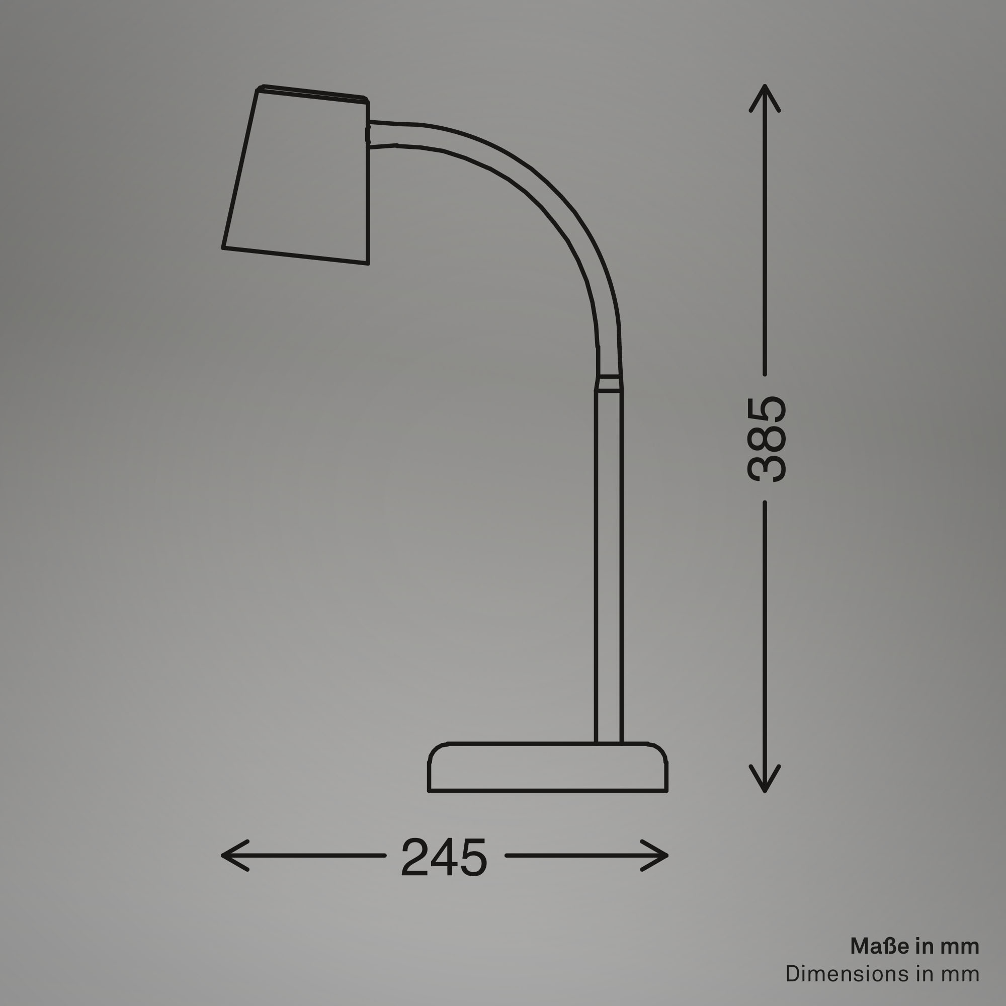 Briloner Leuchten LED Tischleuchte »SKRIVA 7476011«