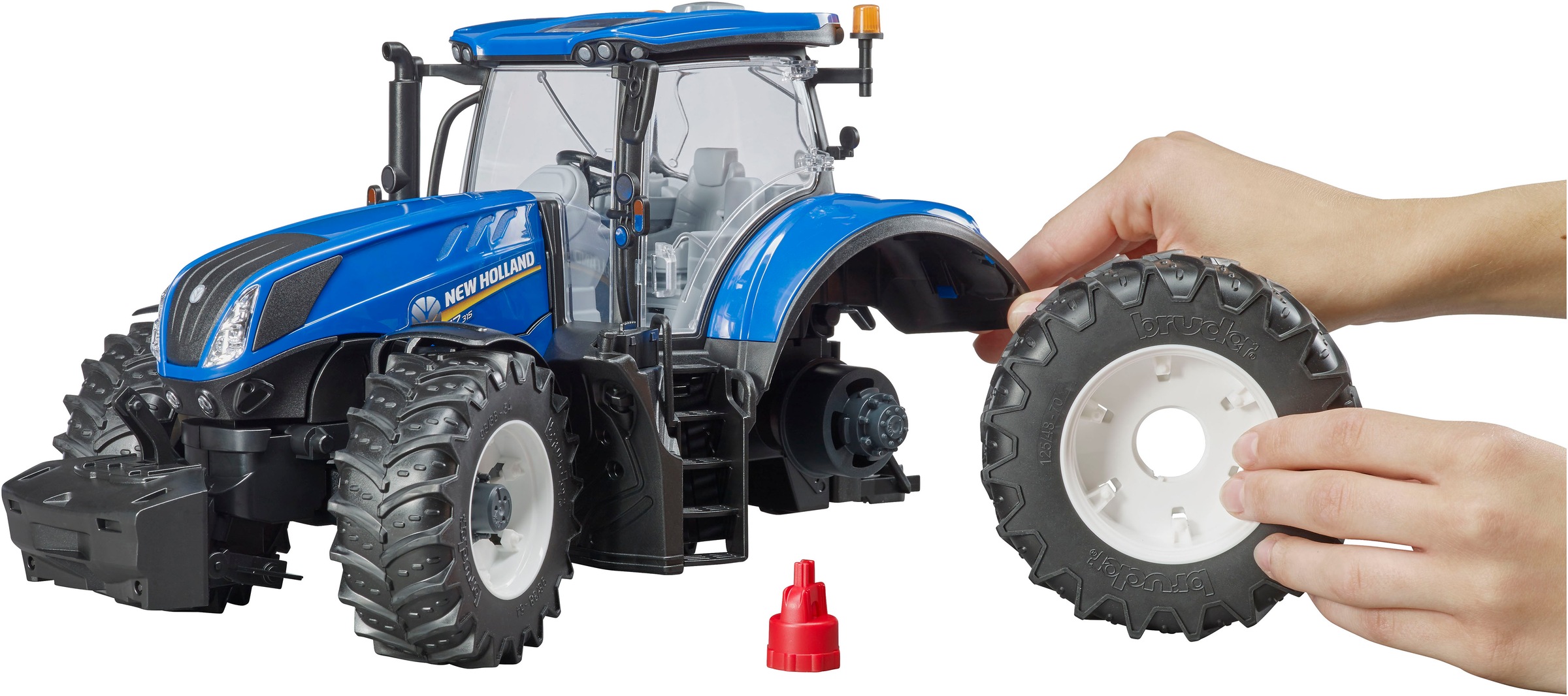 Bruder® Spielzeug-Traktor »New Holland T7.315 34 cm (03120)«, Made in Europe