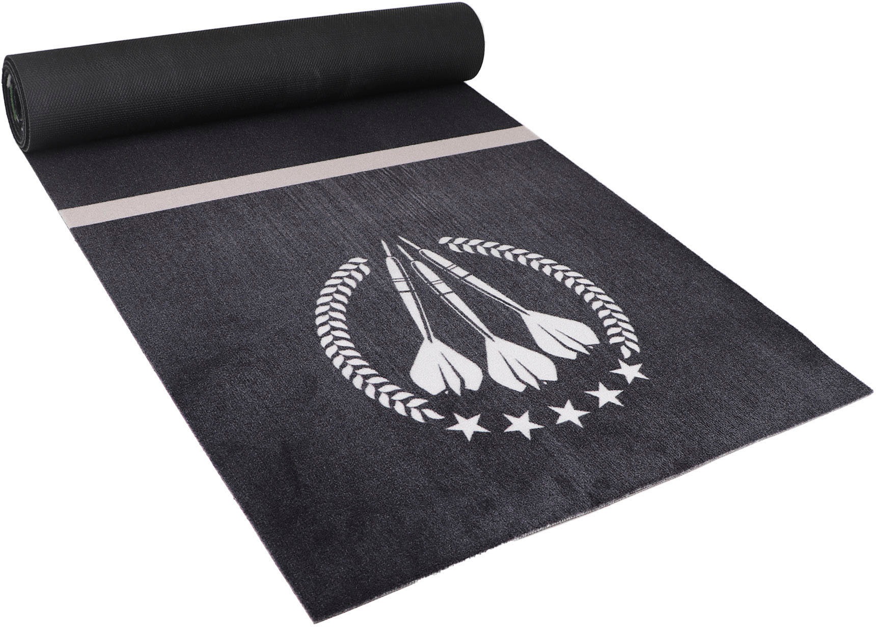 Primaflor-Ideen in Textil Läufer »Dartteppich LONDON«, rechteckig, 5 mm Höhe, Dartmatte mit offiziellem Spielabstand 237 cm, rutschhemmend