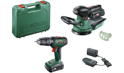 Bosch Home & Garden Elektrowerkzeug-Set »UniversalImpact 18V + AdvancedOrbit18«, inkl.... kaufen