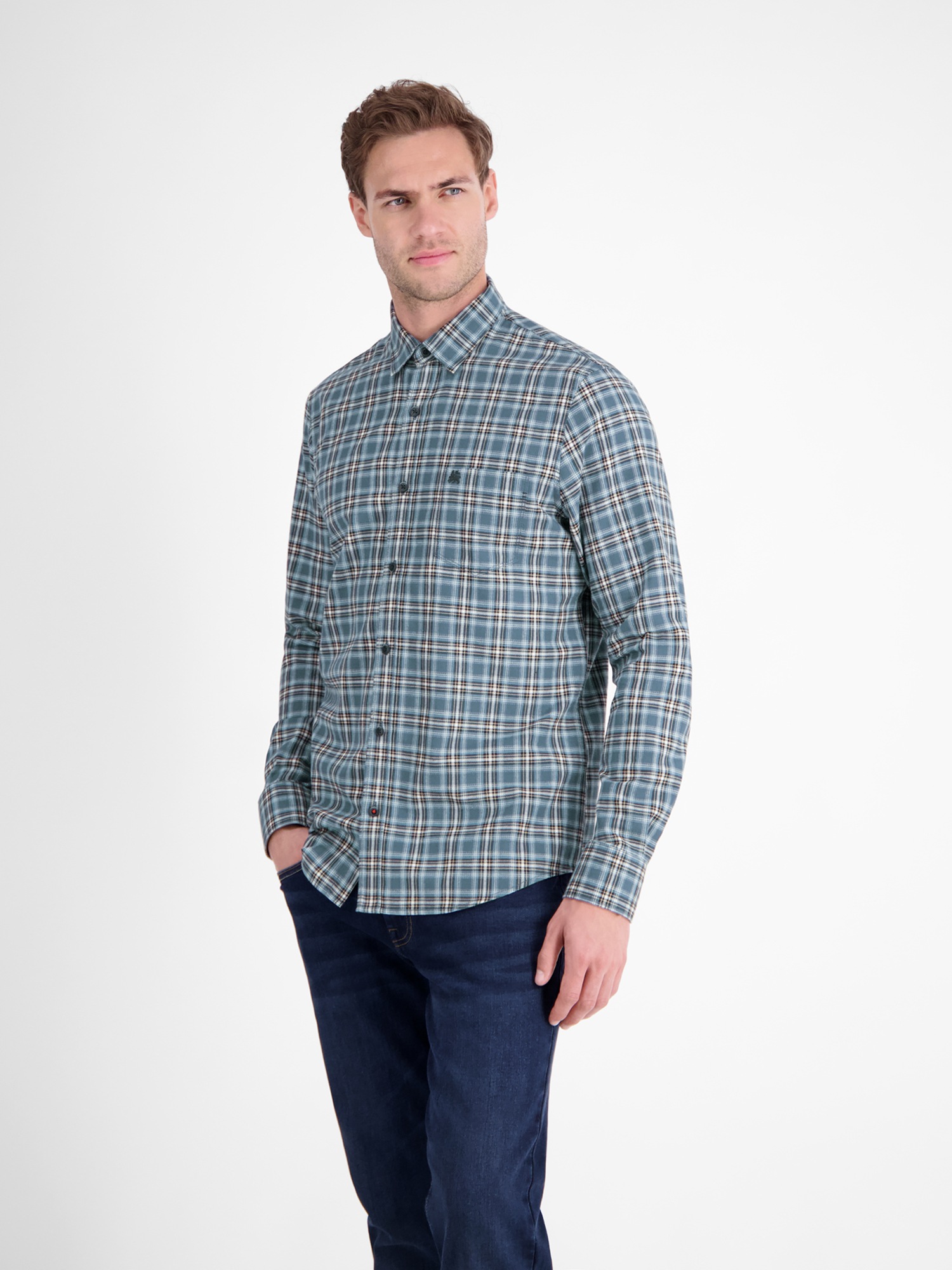 Thumbnail - LERROS Karohemd "Flanell-Karohemd für Herren"