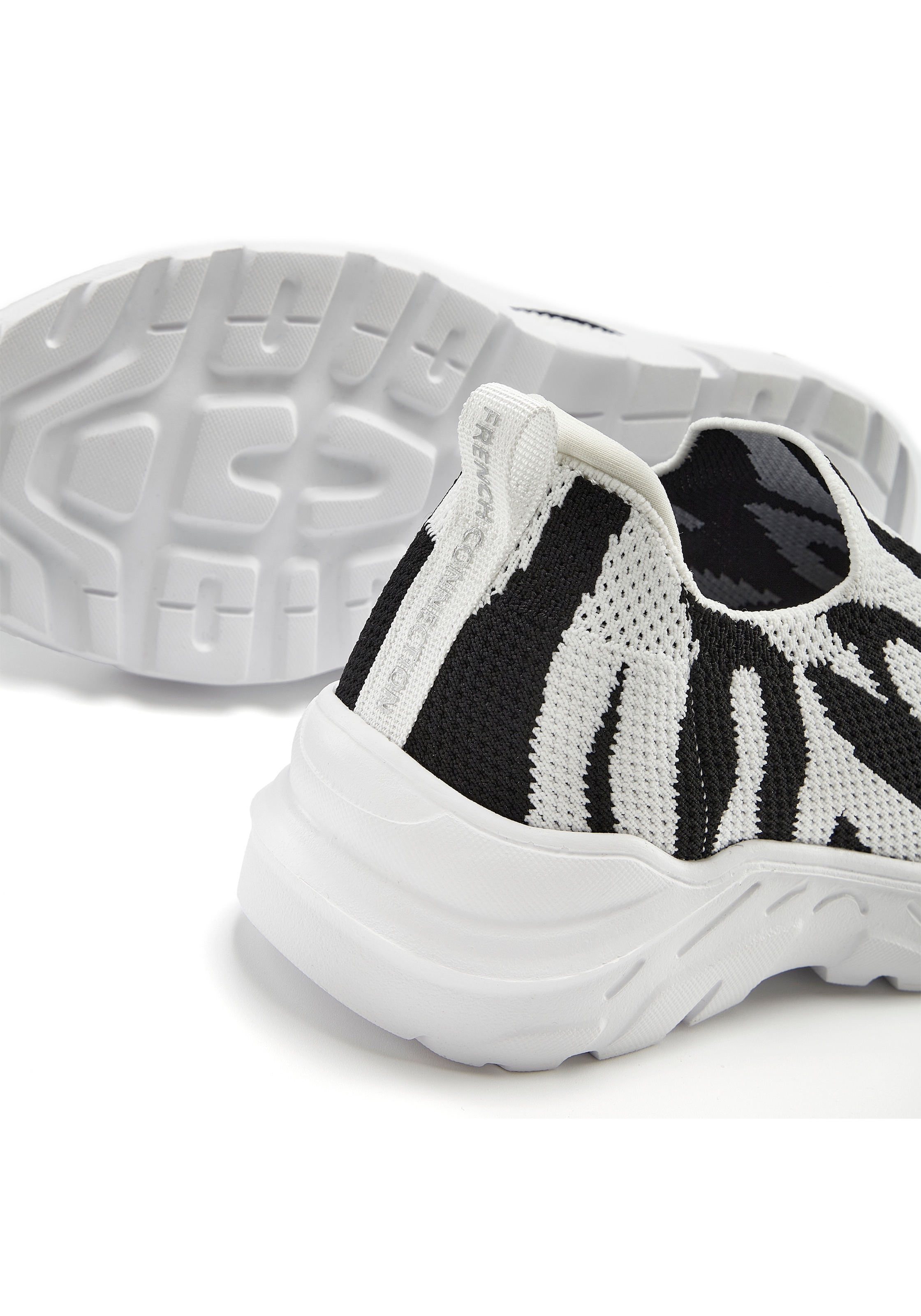French Connection Sneaker »Slipper, Halbschuh, Freizeitschuh, Slip-On-Sneaker,«  zum Reinschlüpfen VEGAN