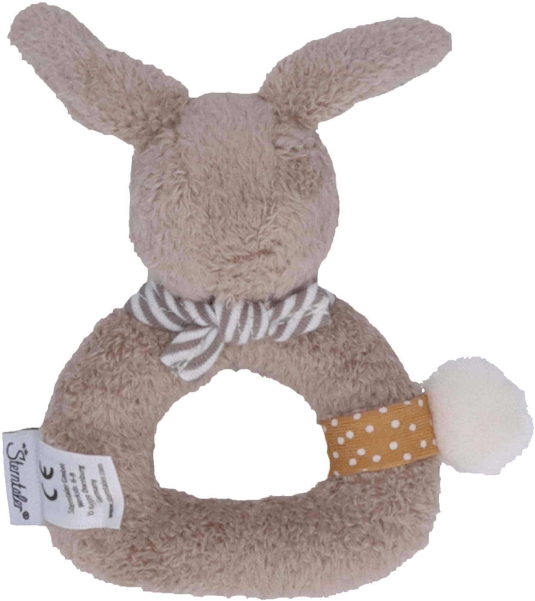Sterntaler® Greifling »Hase Happy«, mit Rassel